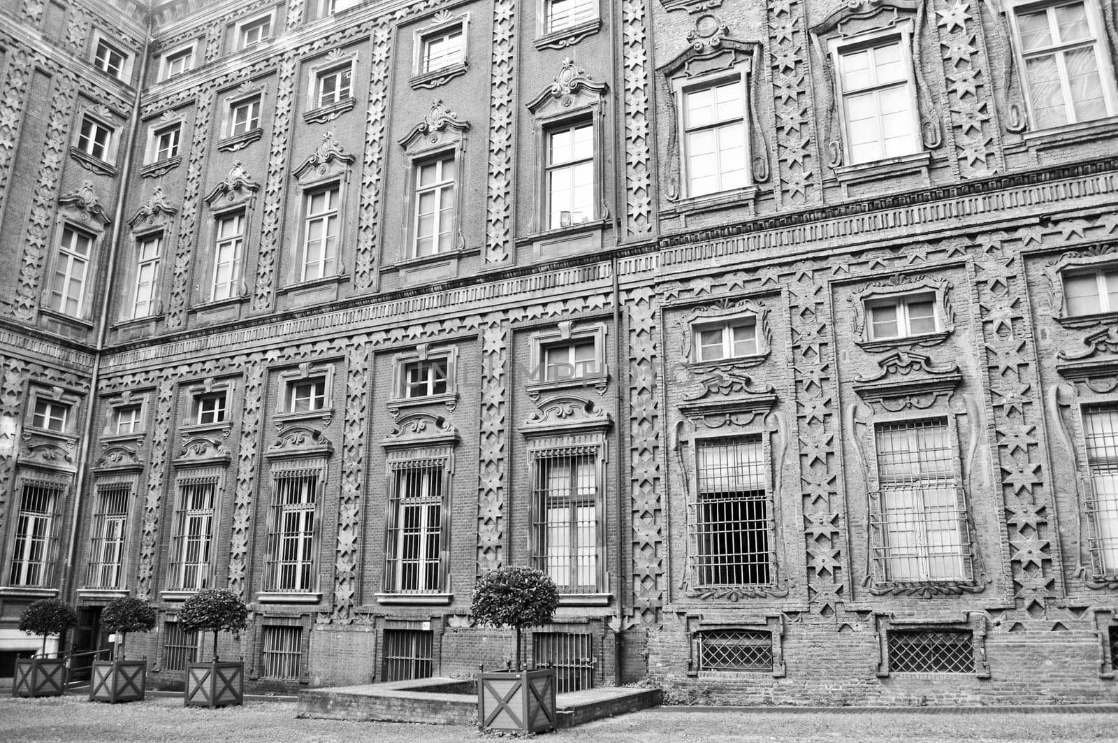 Palazzo Carignano seat of the first Italian houses of parliament Turin Italy