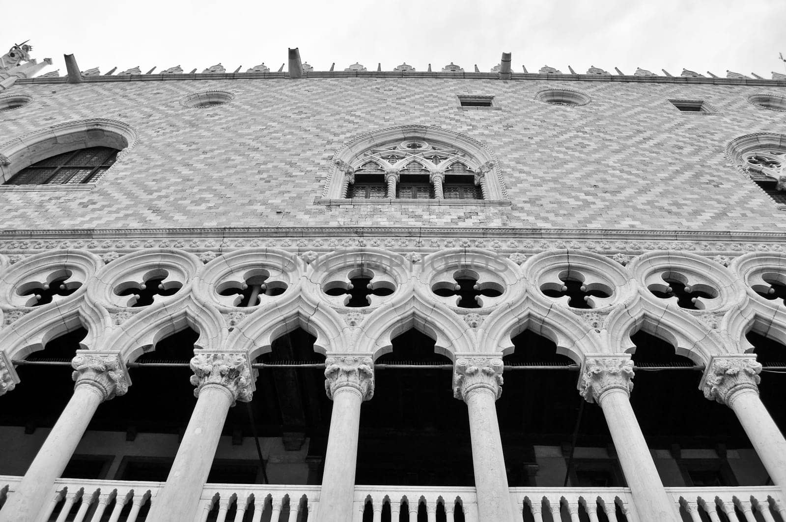 View of the city of Venice (Venezia) in Italy