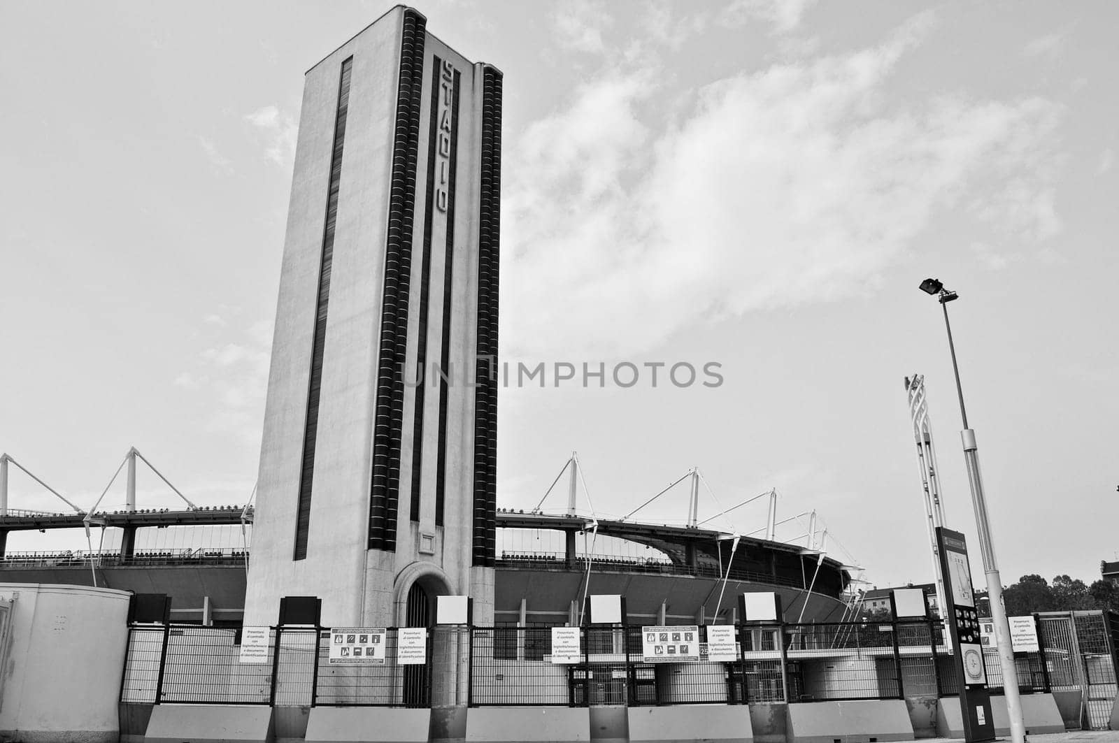 Stadio Comunale Olimpico Filadelfia stadium in Turin, Italy