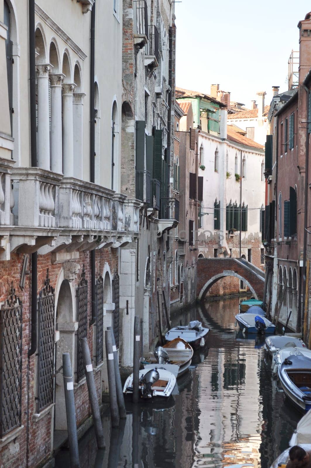 View of the city of Venice (Venezia) in Italy