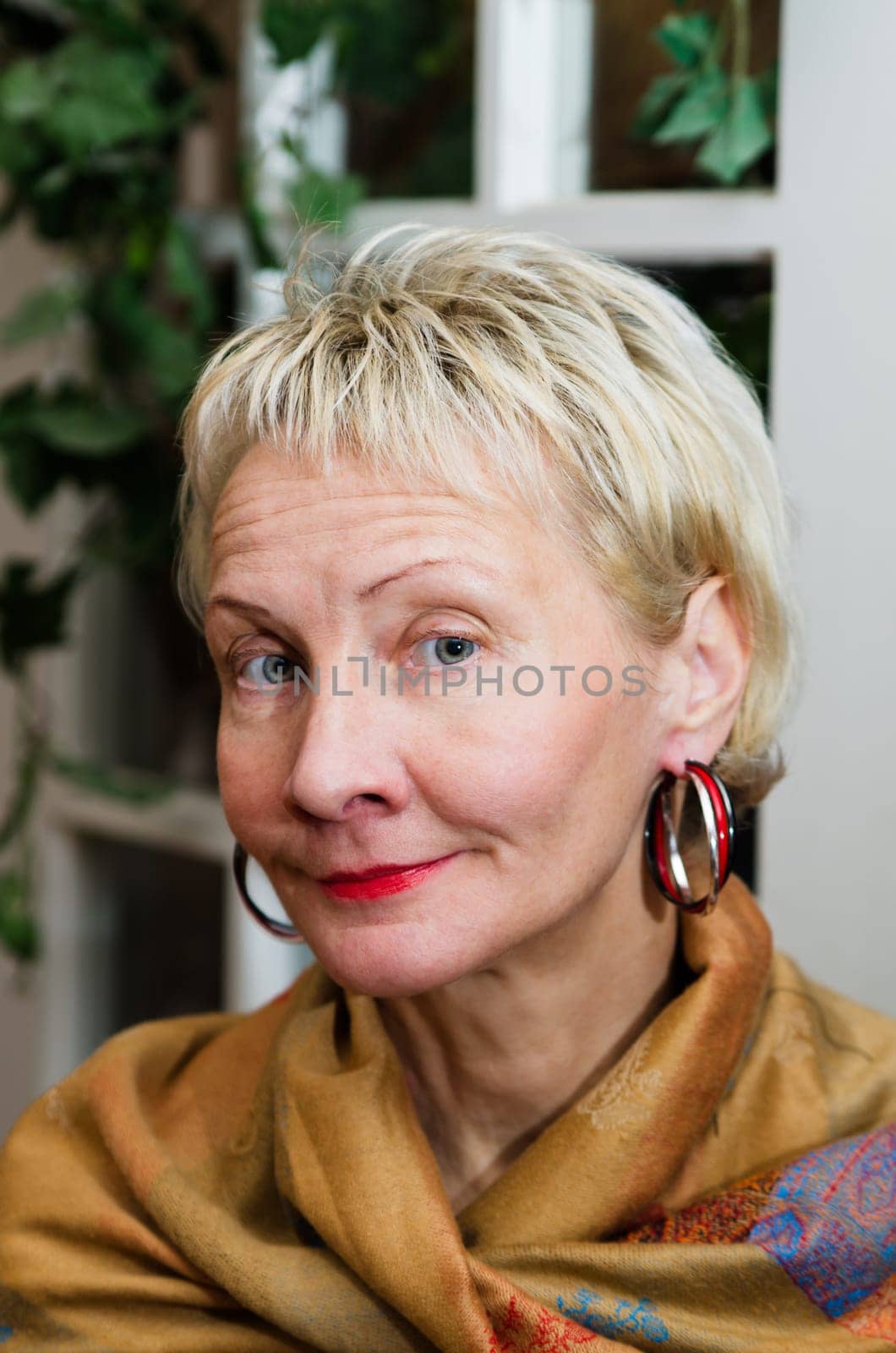 Portrait of a middle-aged woman