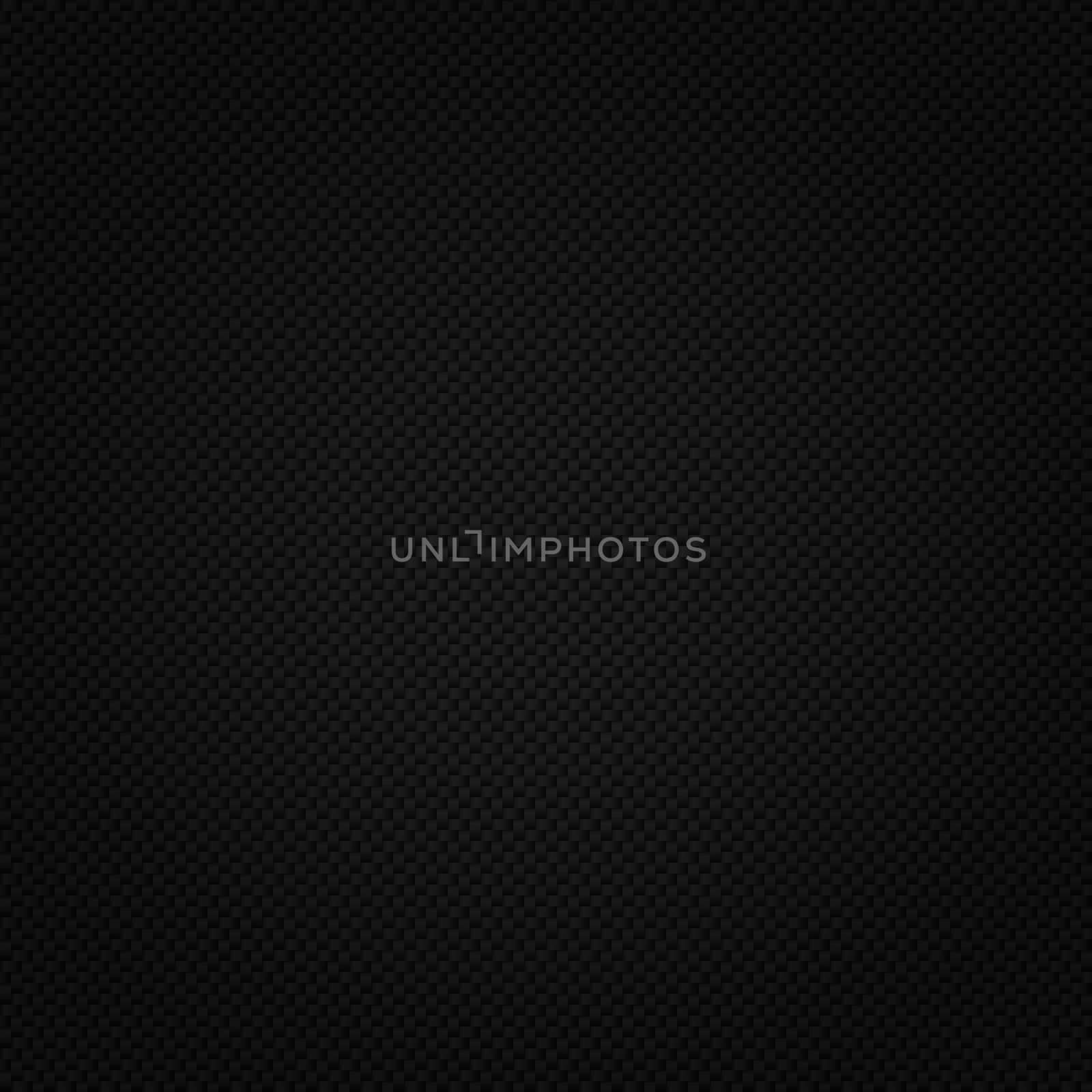 Texture of carbon fiber material. Dark background