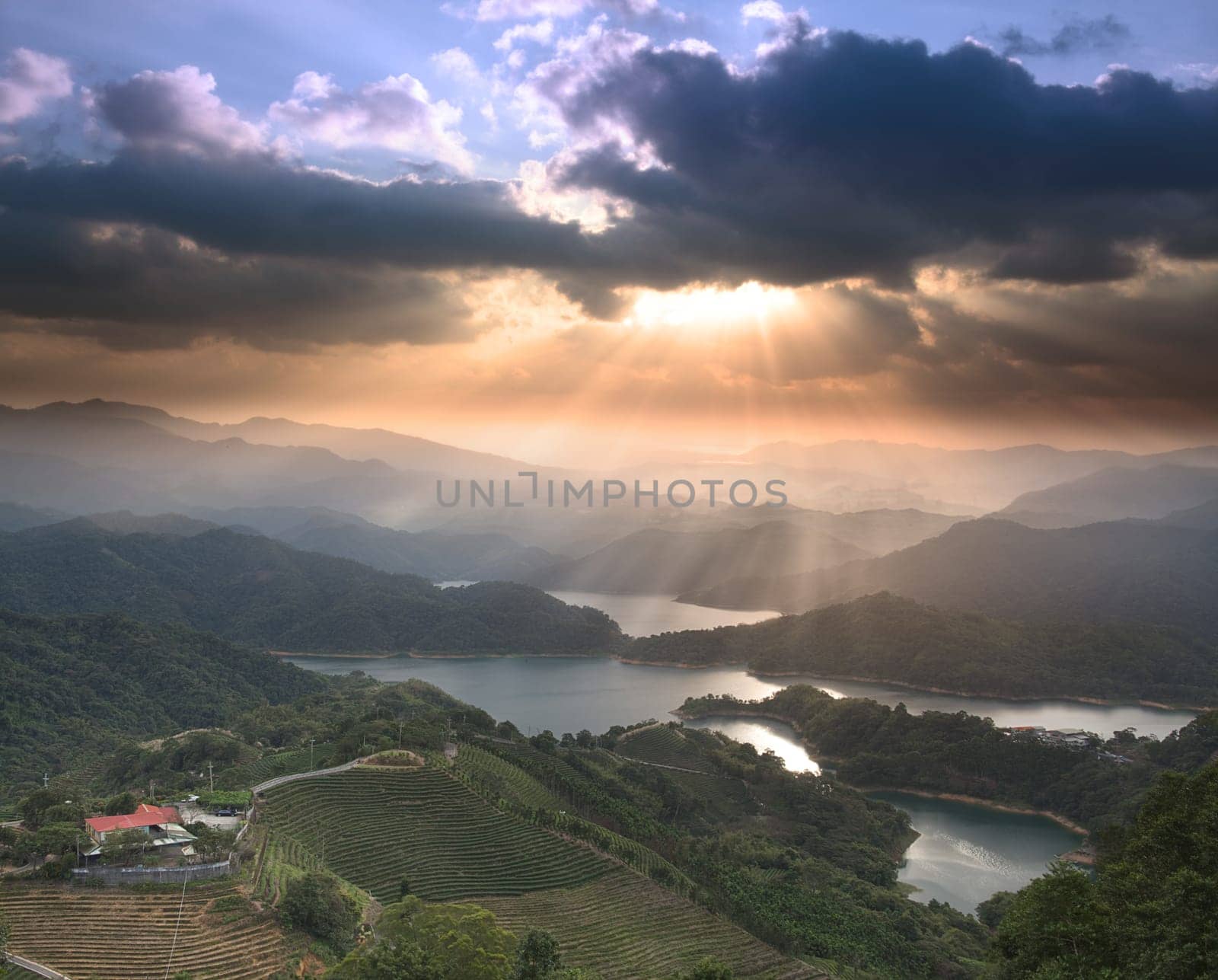 New Taipei City Tan waist sunset, Taiwan