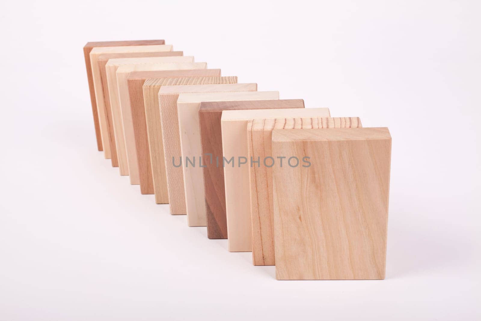 Samples of wood