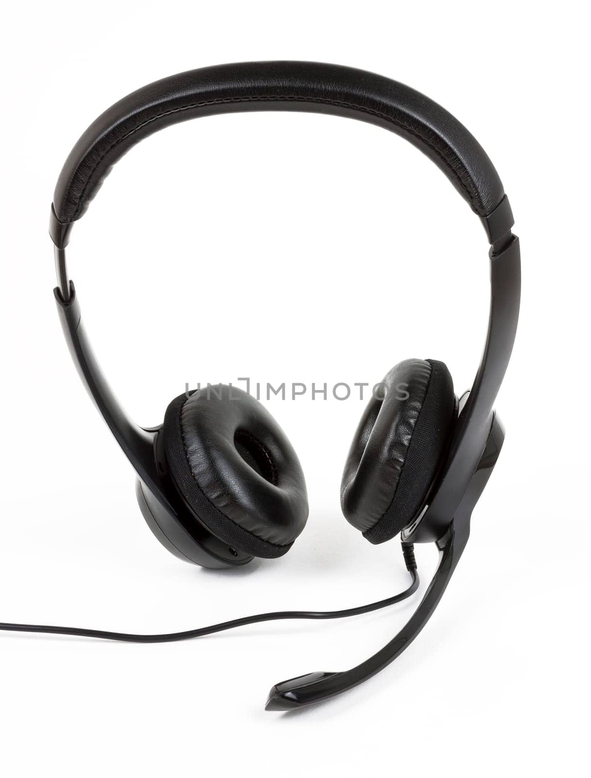 Headset isolated on white background