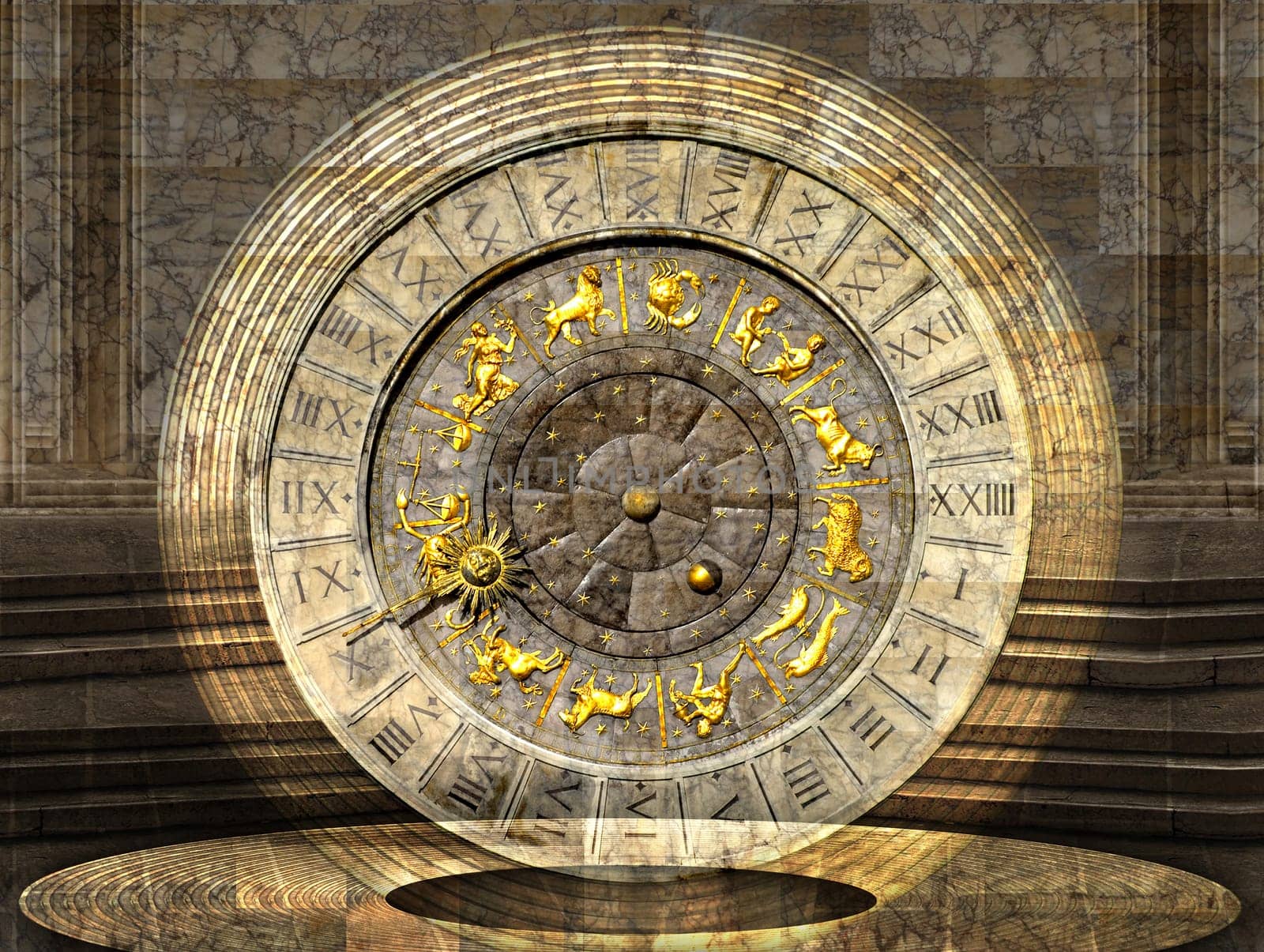 Surreal clock