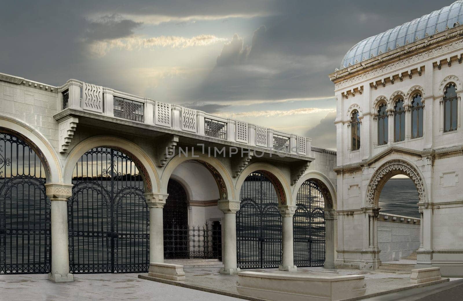 The forbidden entrance