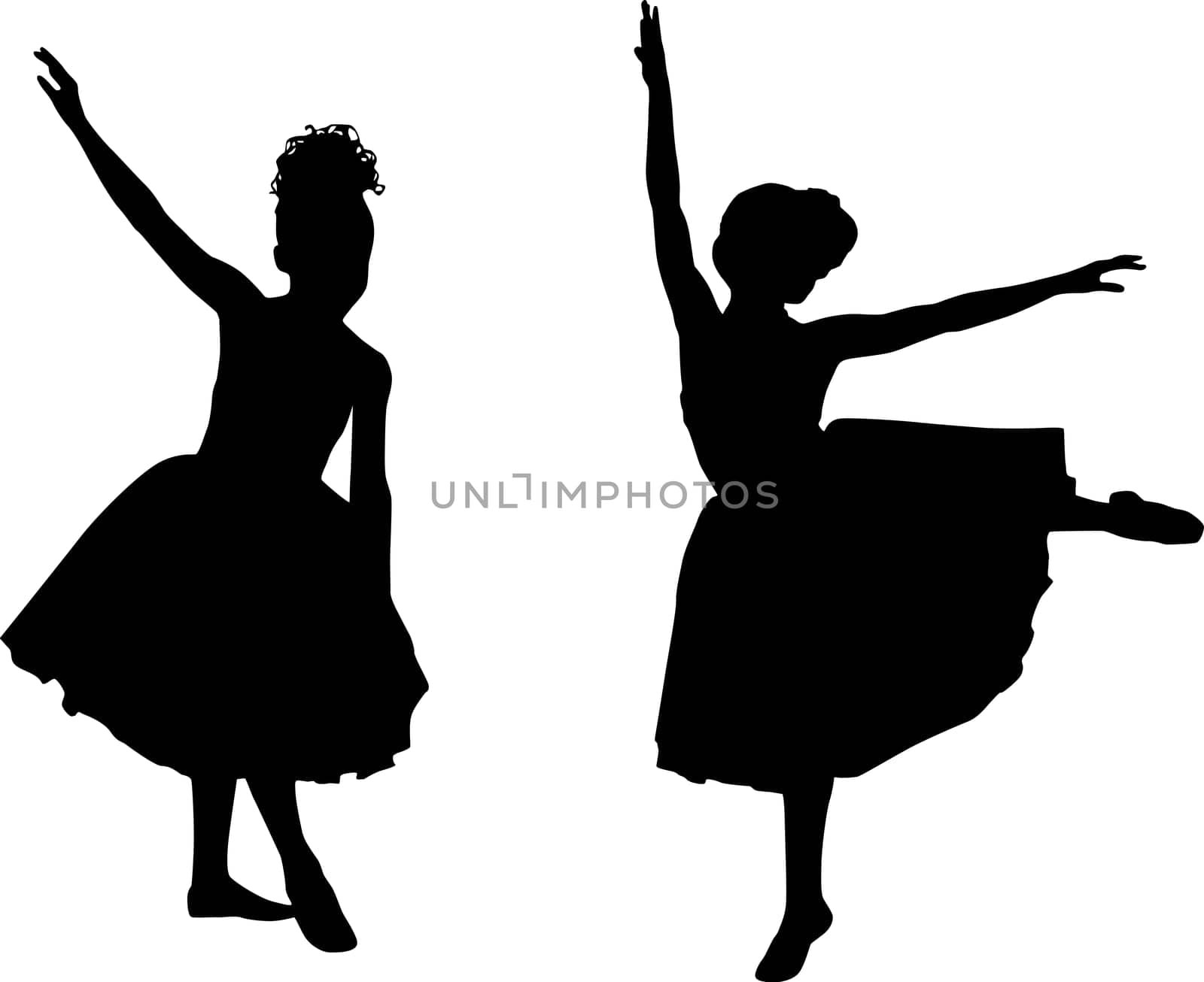 Small ballerinas