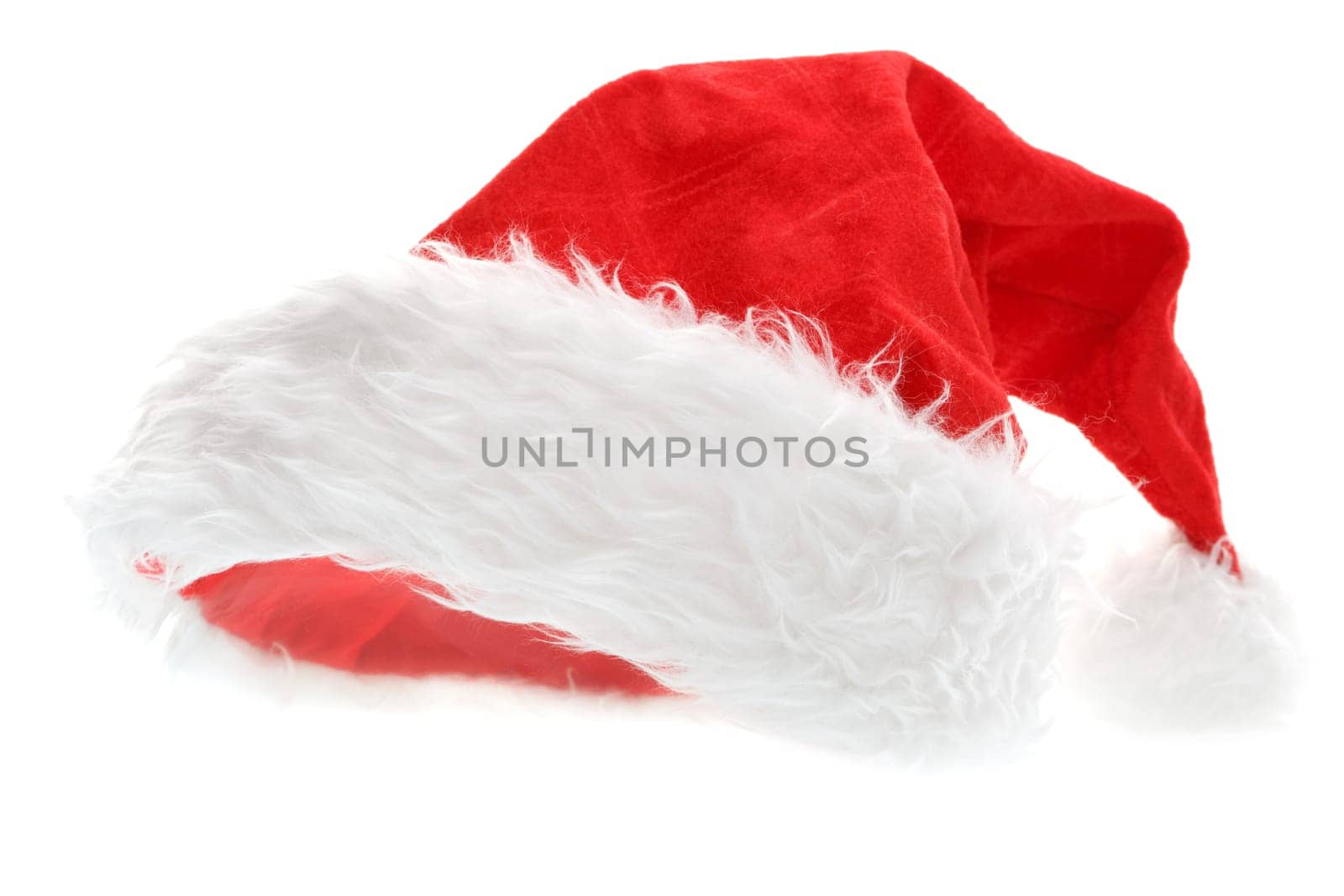 santa hat isolated on white background
