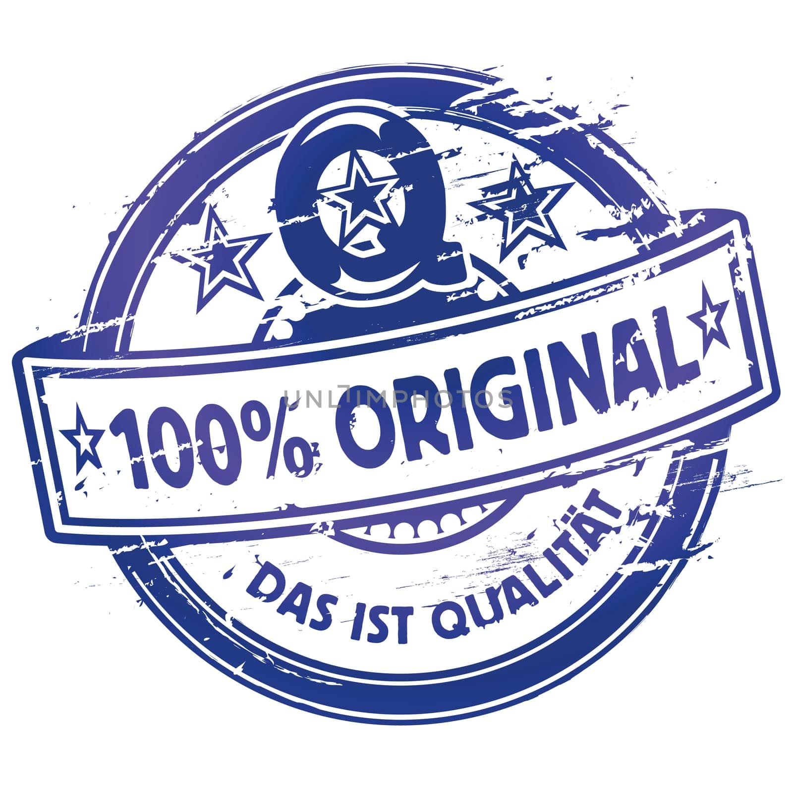 Stamp 100 percent original