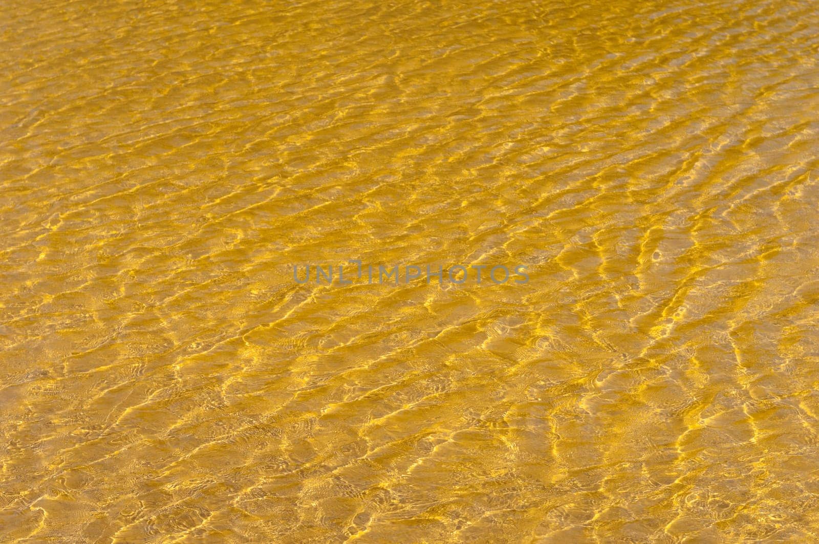 Detail of polluted riverbed of Mosteirao, downstream abandoned pyrite mine of S. Domingos , Mertola, Portugal