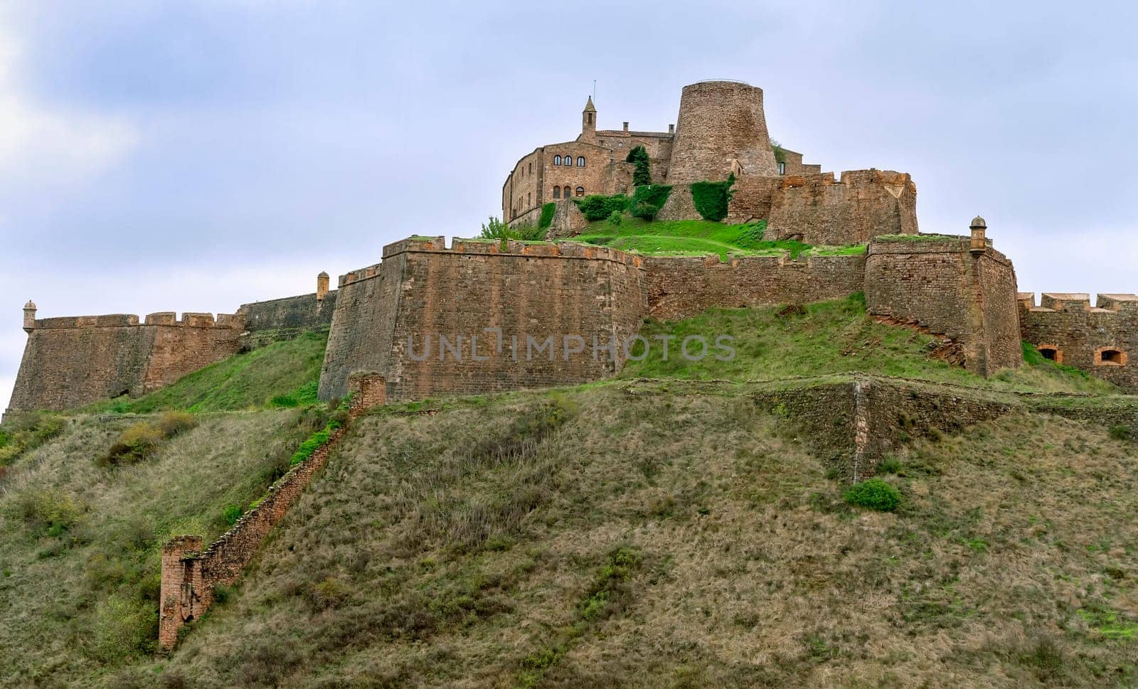 Cardona castle is a famous medieval castle in Catalonia. Now it is a famous state run hotel or 'parador'.