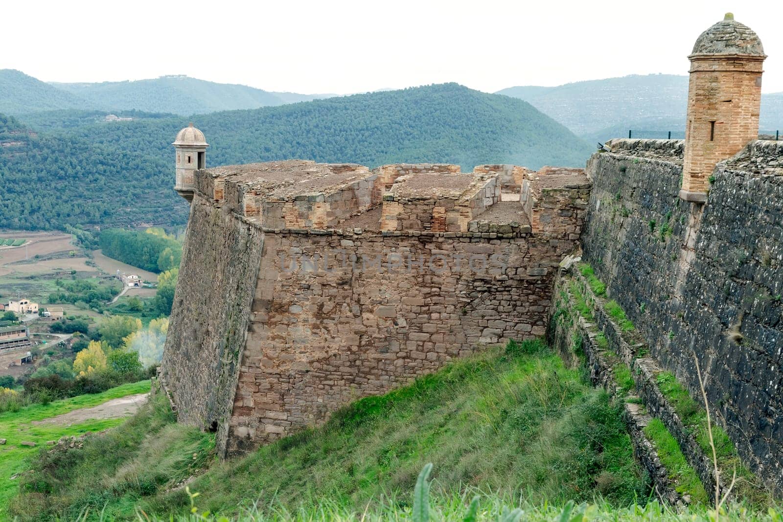 Cardona castle is a famous medieval castle in Catalonia. Now it is a famous state run hotel or 'parador'.