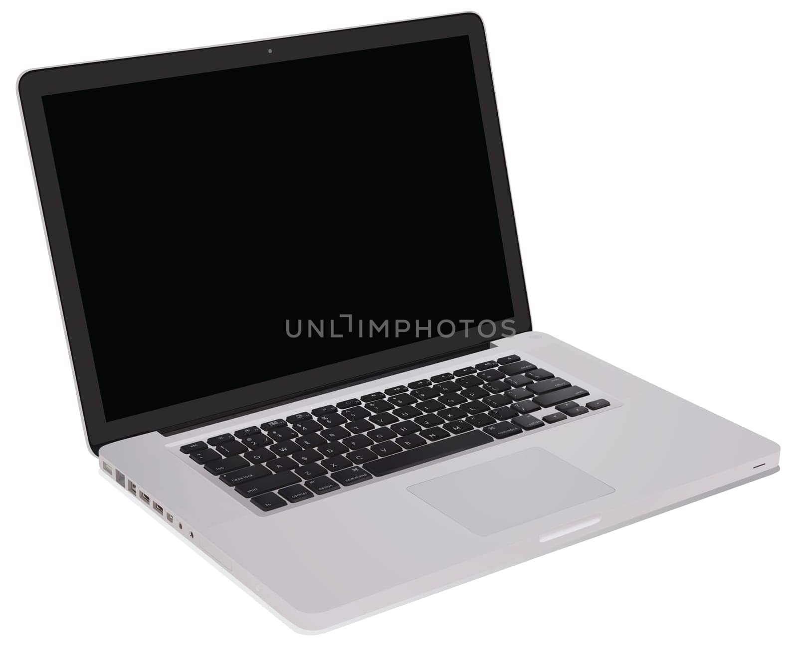 Illustration of a notebook computer