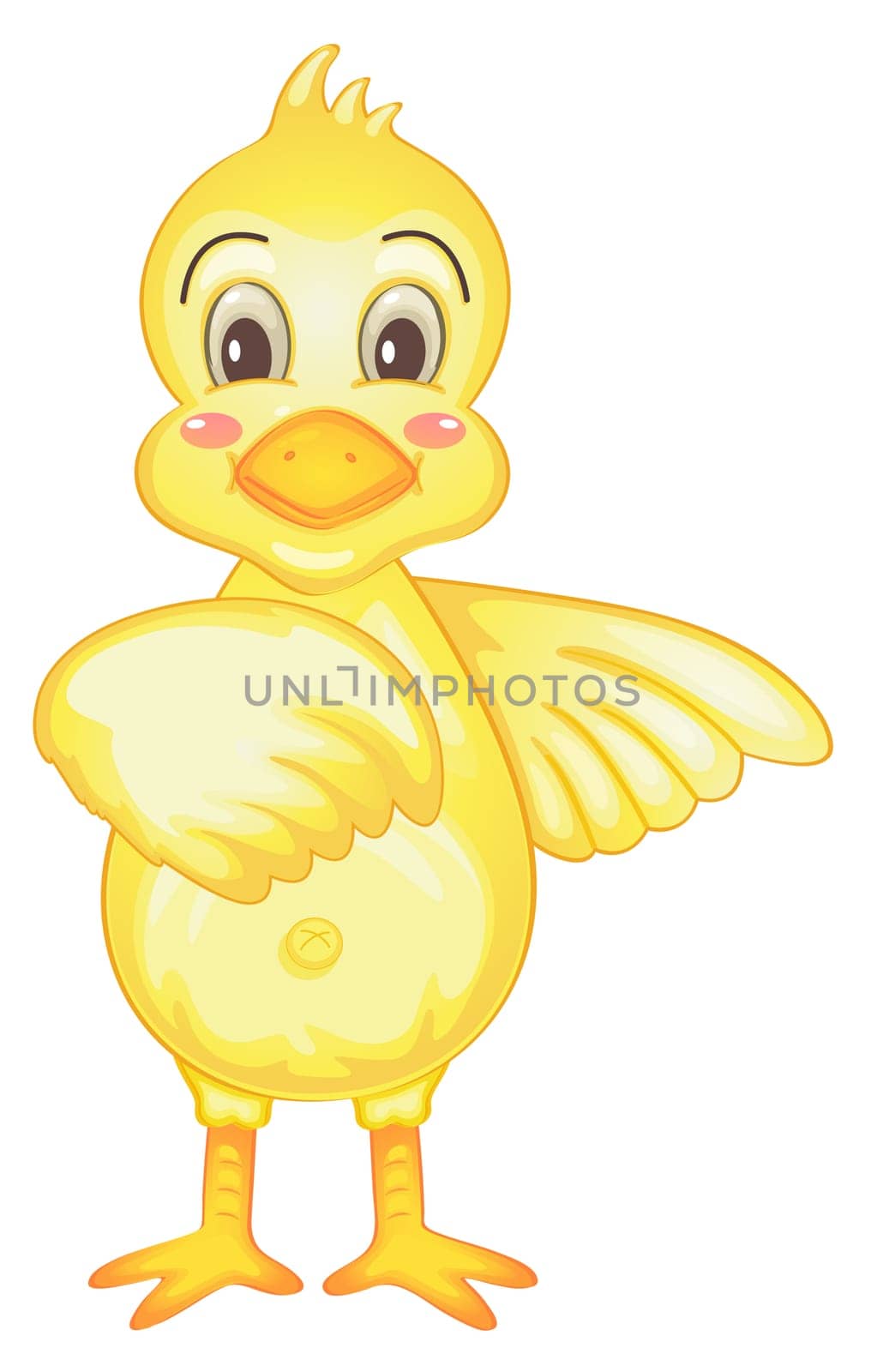 duck illustration on a white background