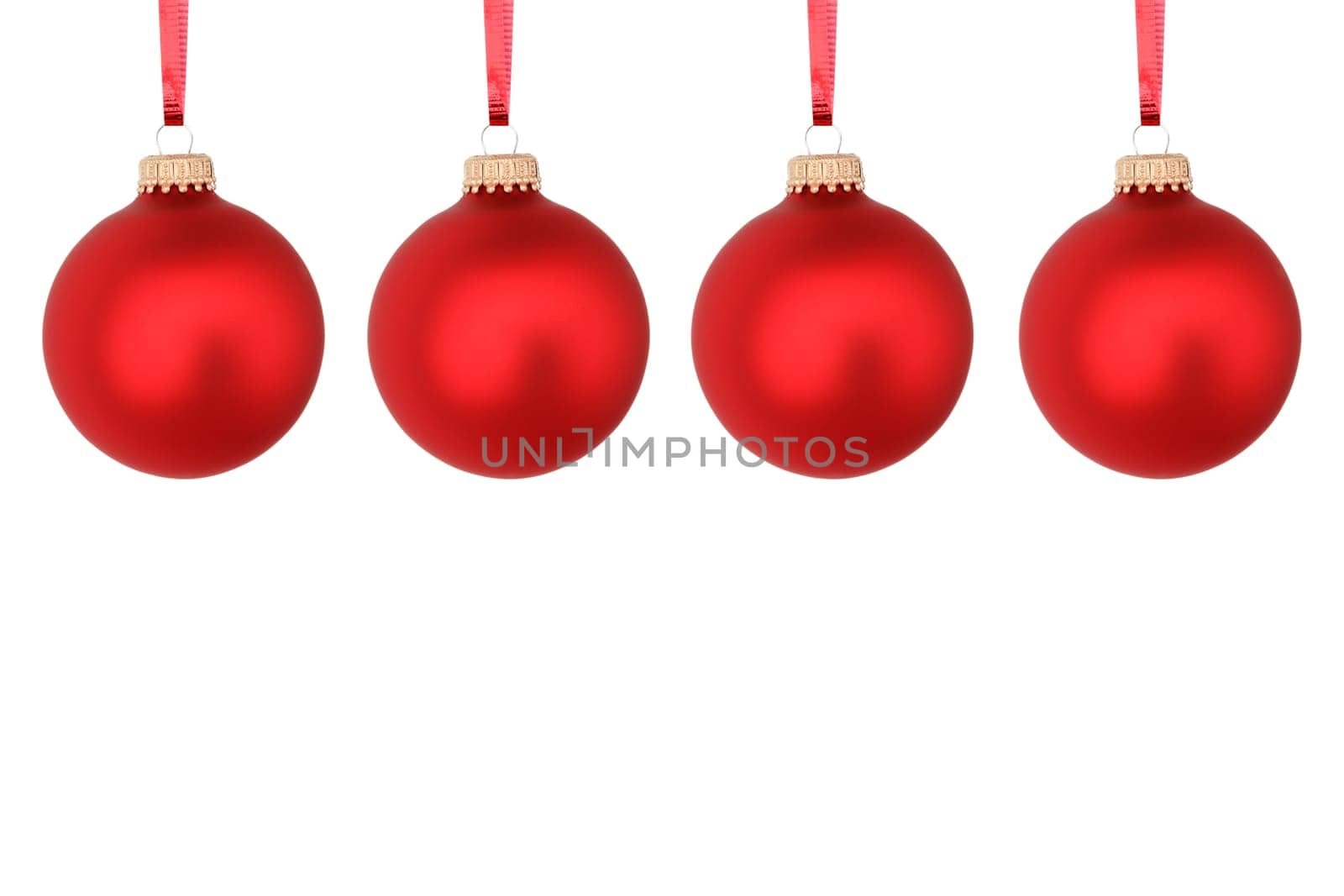 red christmas balls