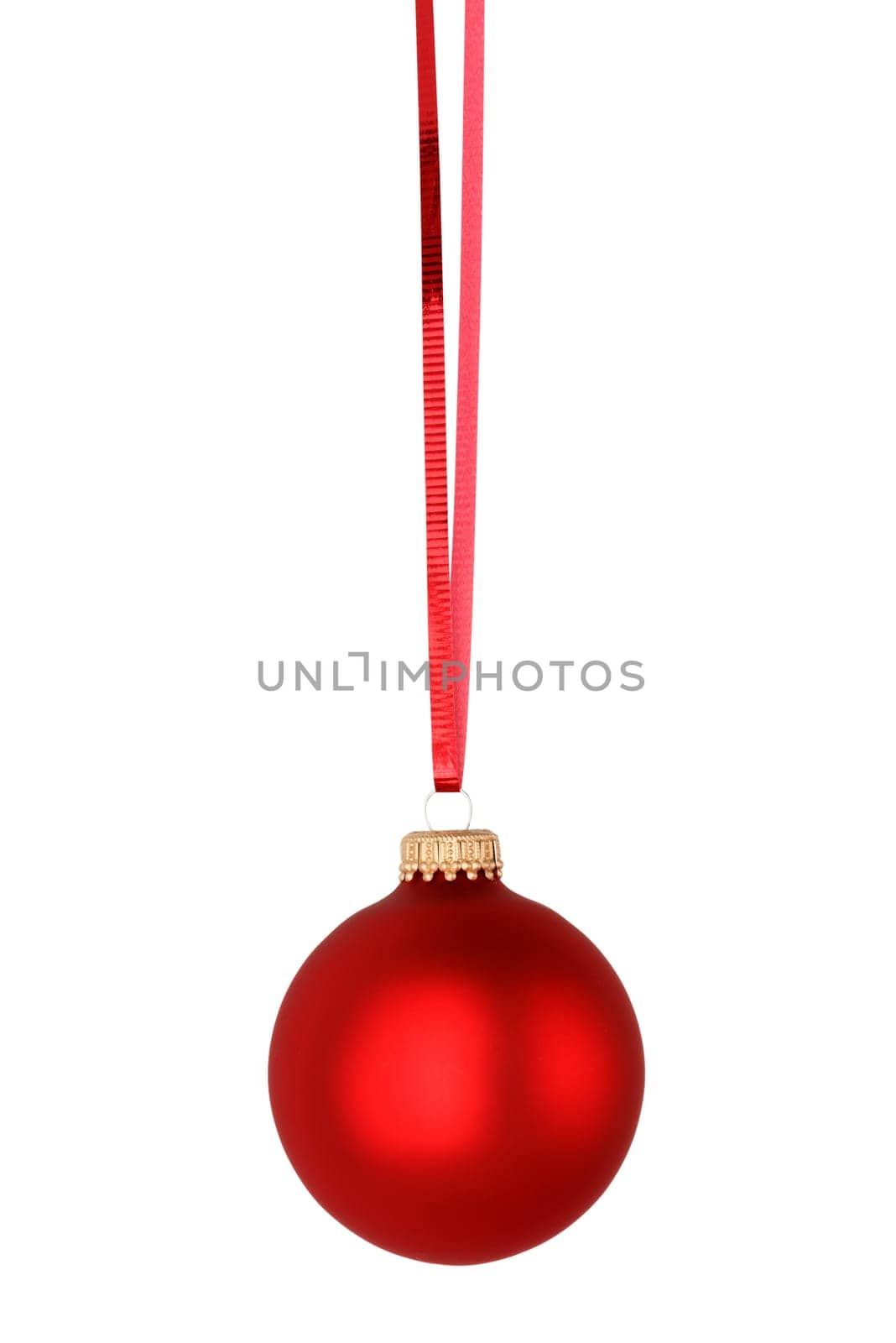 red christmas ball