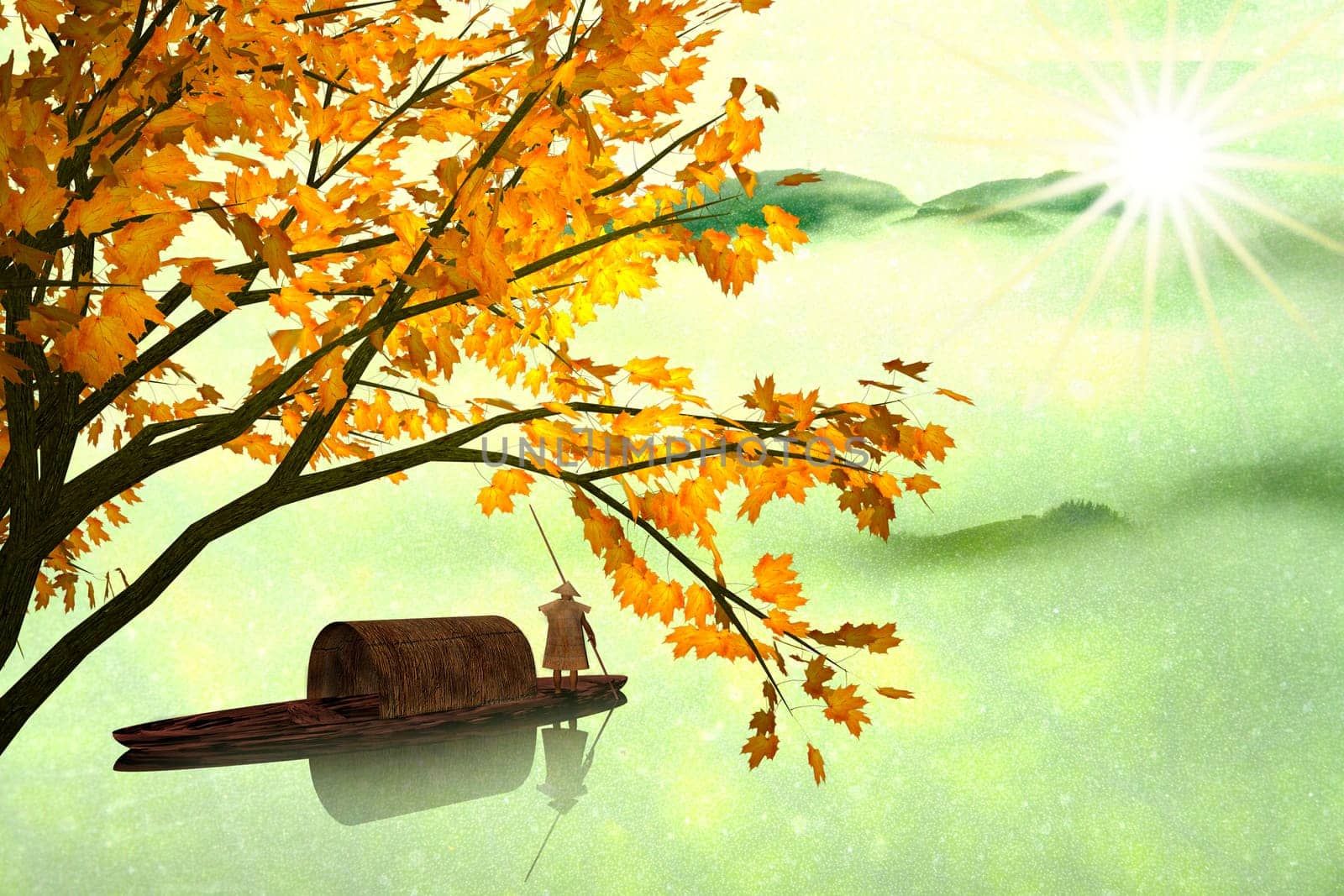 China style landscape for adv or others purpose use