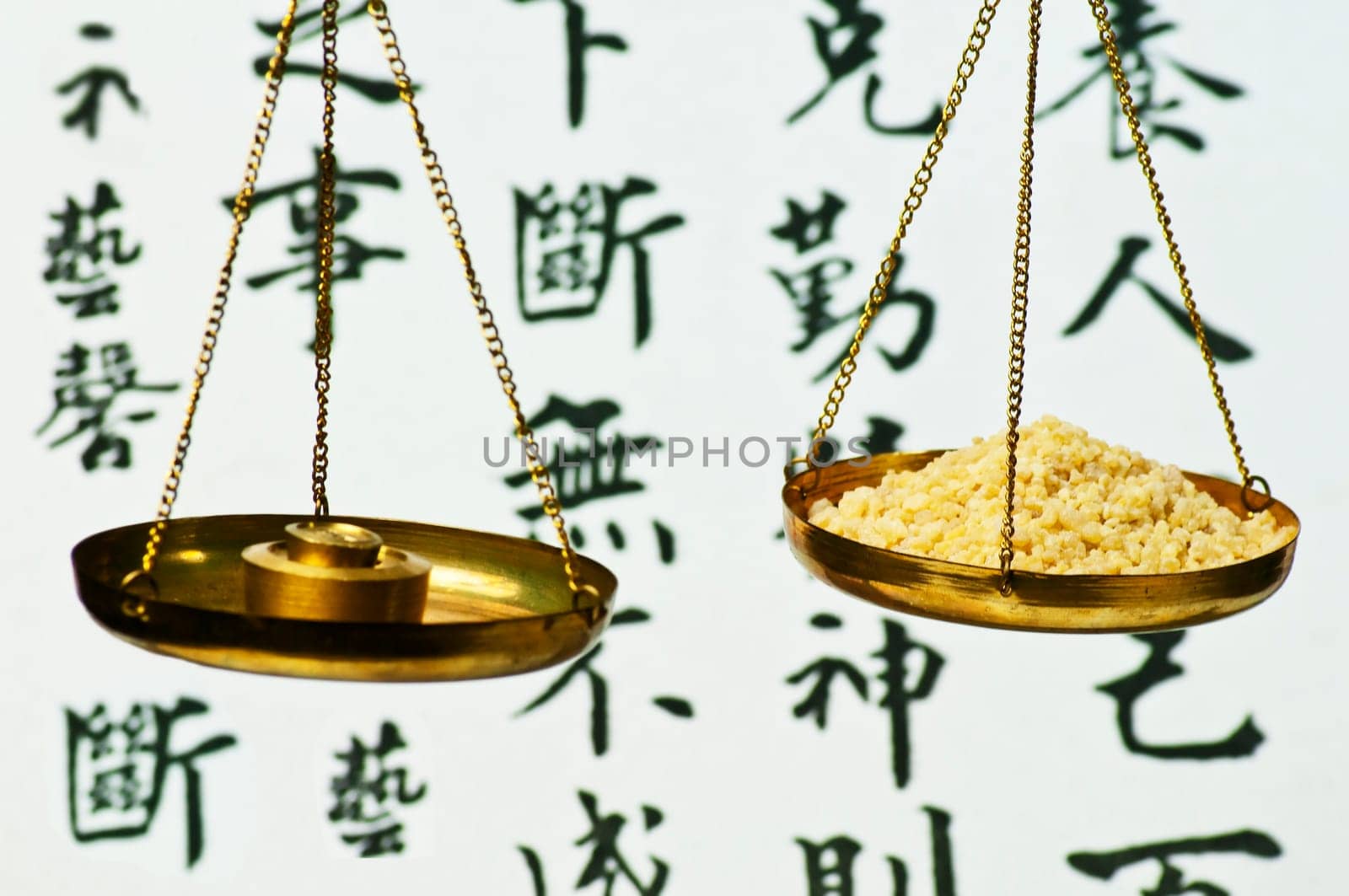 Incense on the scales
