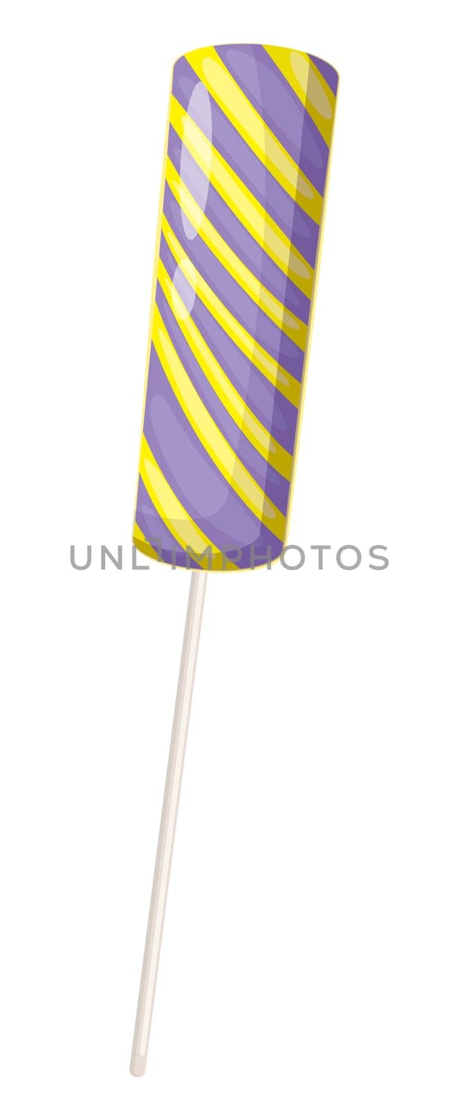 illustration of a candy on a white background