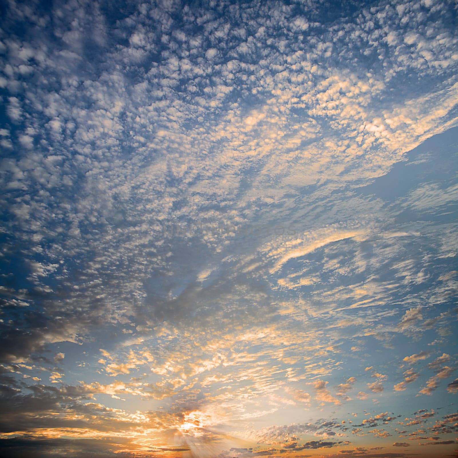 Full view of sunset for adv or others purpose use