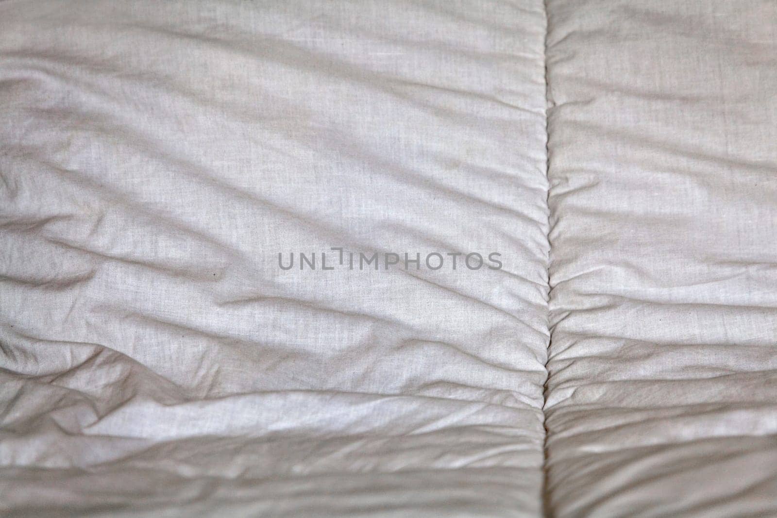 horizontal take though may apply in any orientation, generic white stitched bed linen texture taken at a studio in Bangalore, India