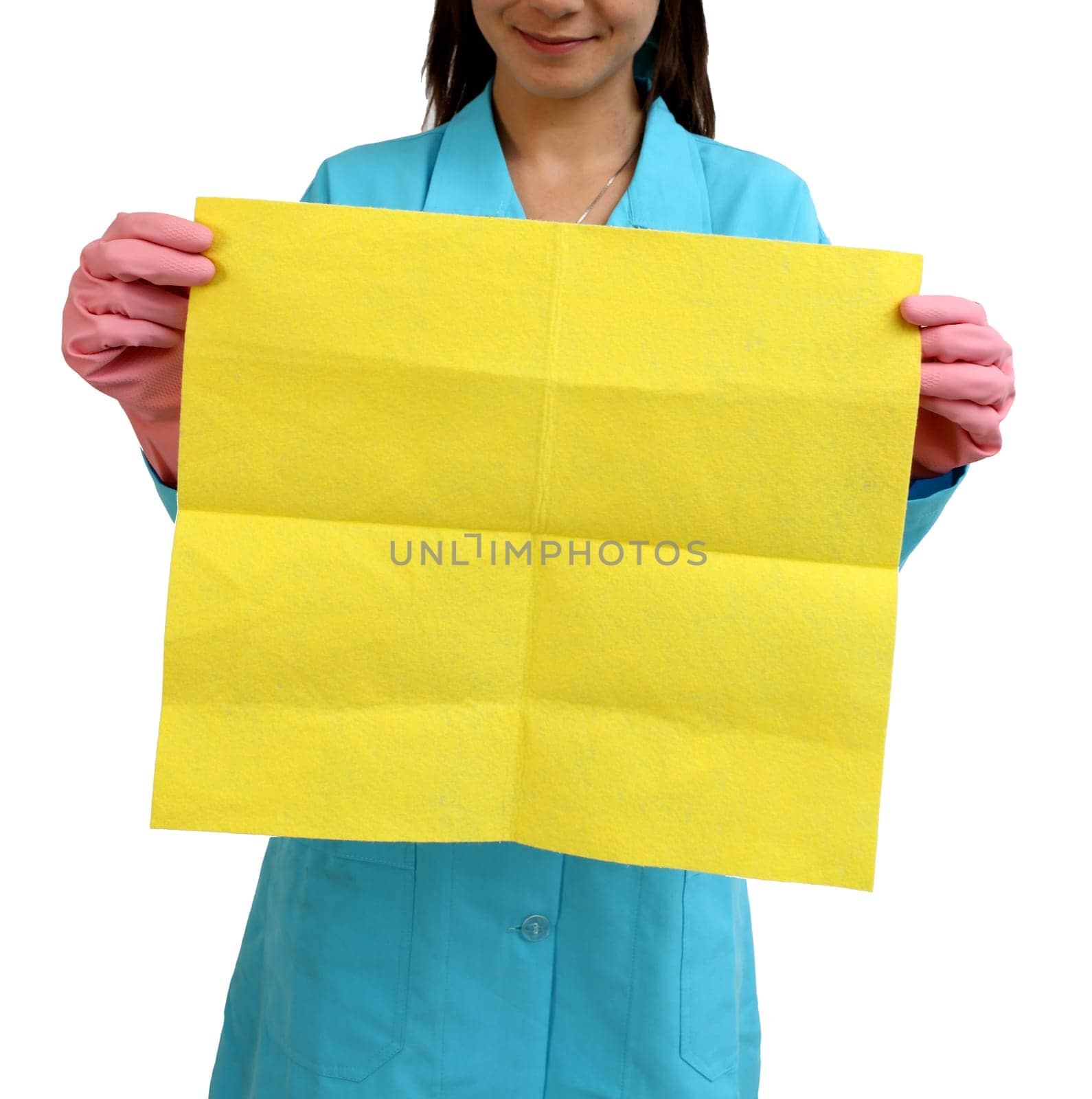 cleaning lady who