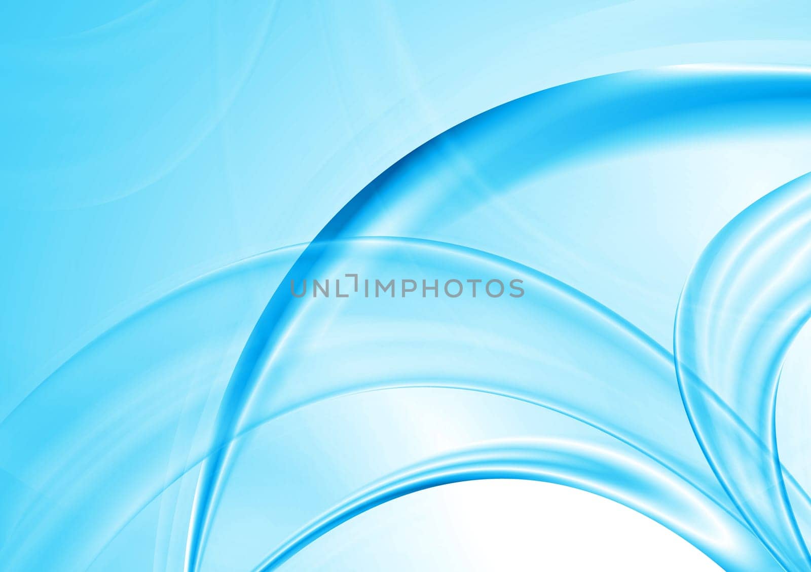 Blue wave background. Eps 10 vector