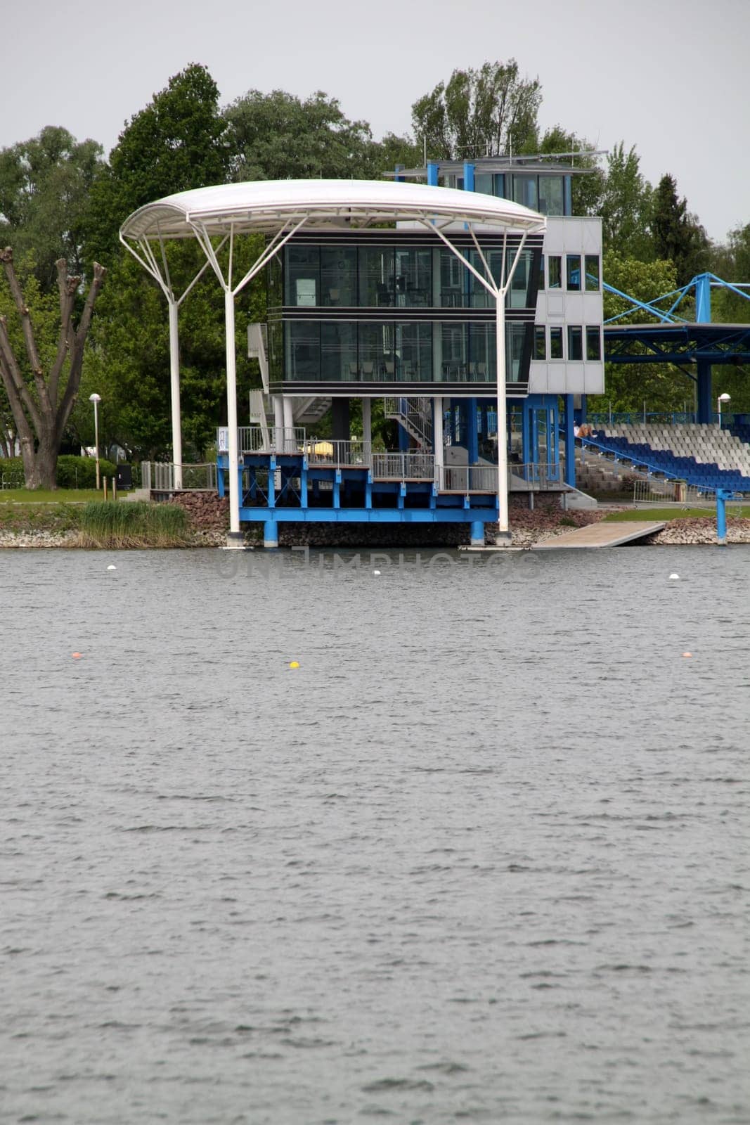 Regatta course in the Beetzsee in Brandenburg a.d. Havel