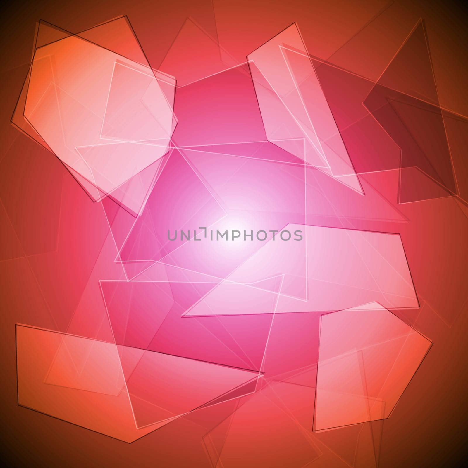 Abstract background with geometrical shapes. Vector illustration