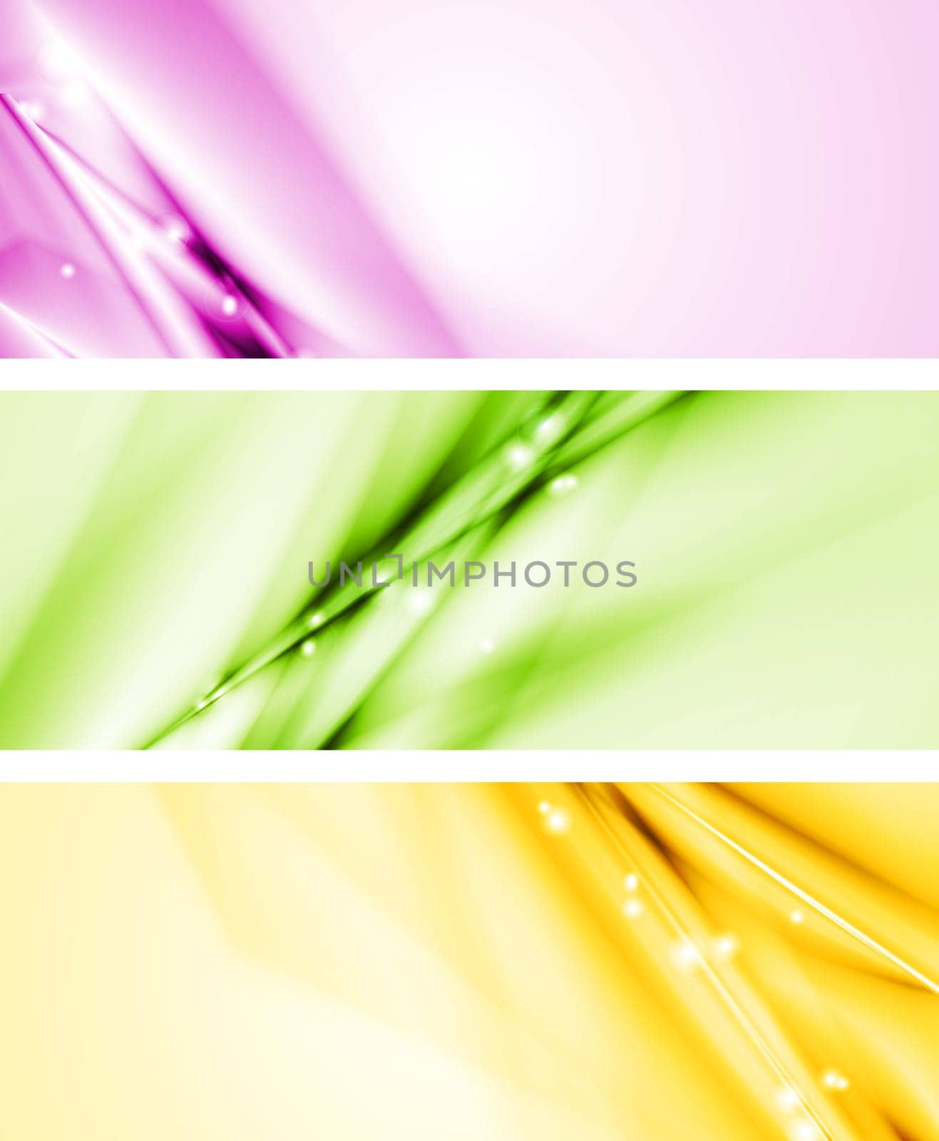 Bright vector banners. Eps 10