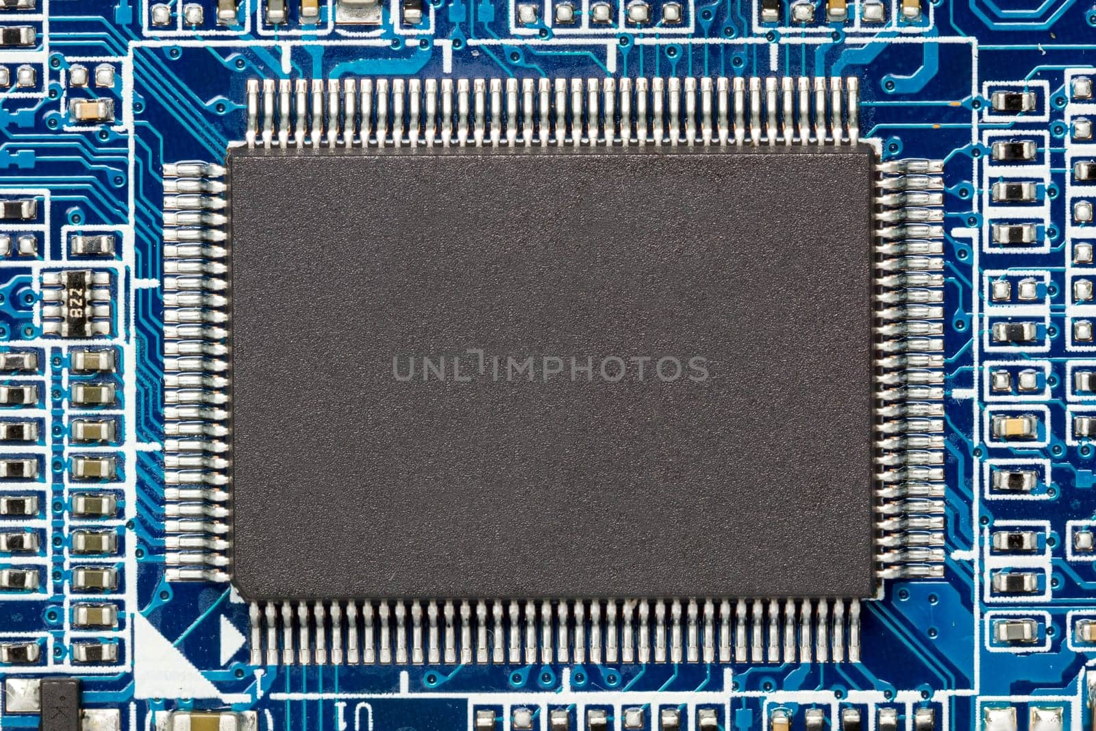 Microchip on a board