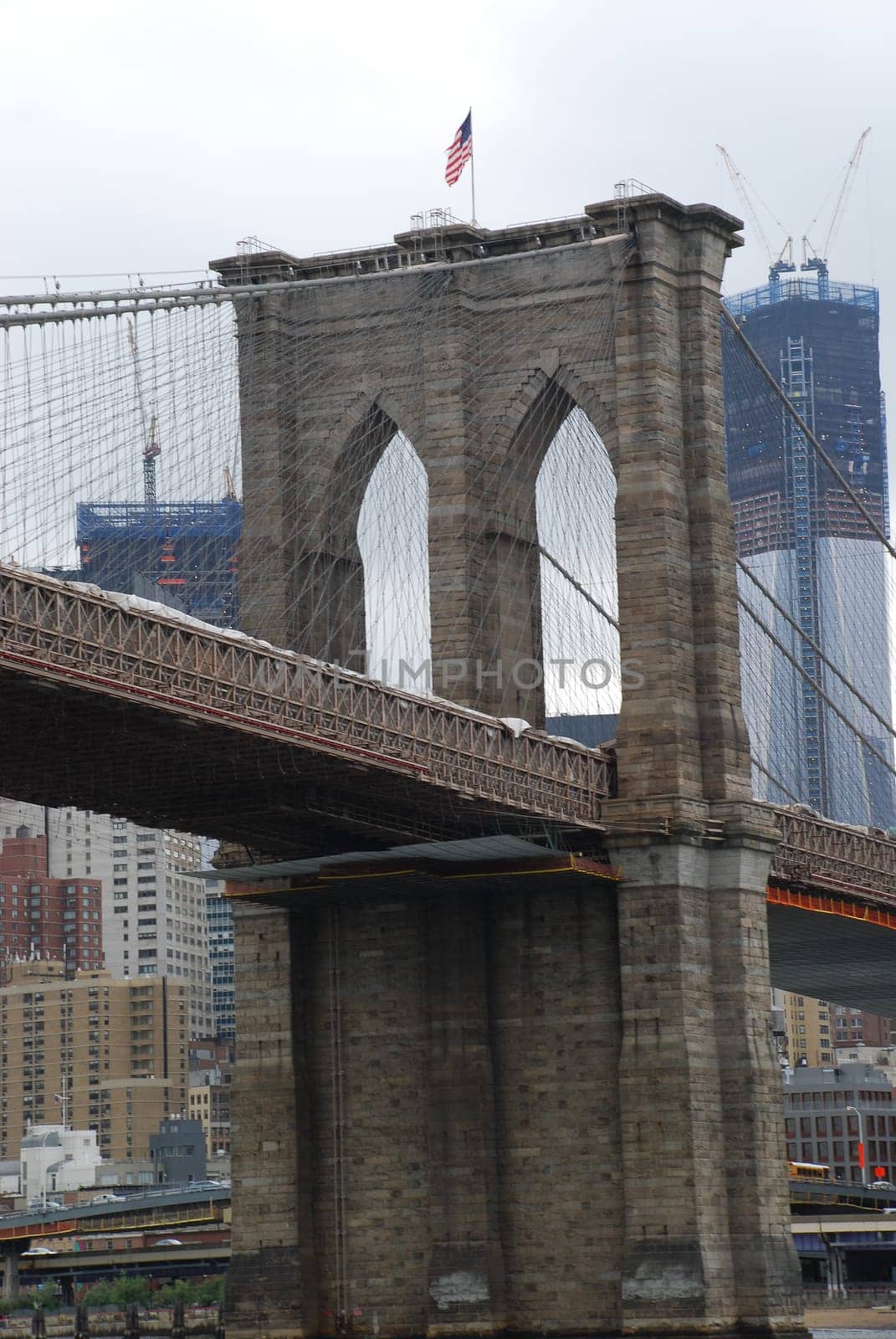 New York Brooklyn Bridge Manhattan One World Trade Centre