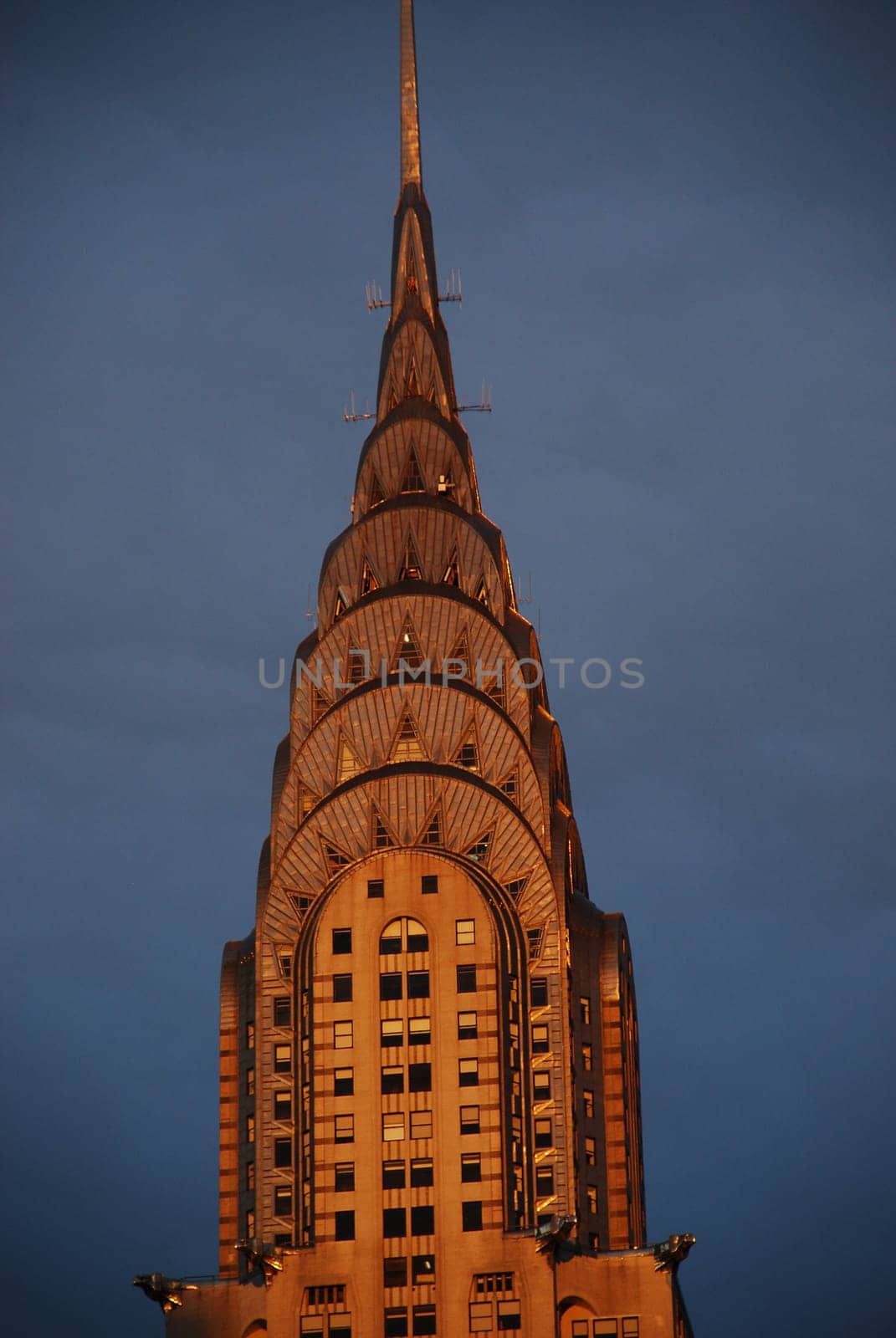 Top of the Chrysler Building New York NYC Manhattan