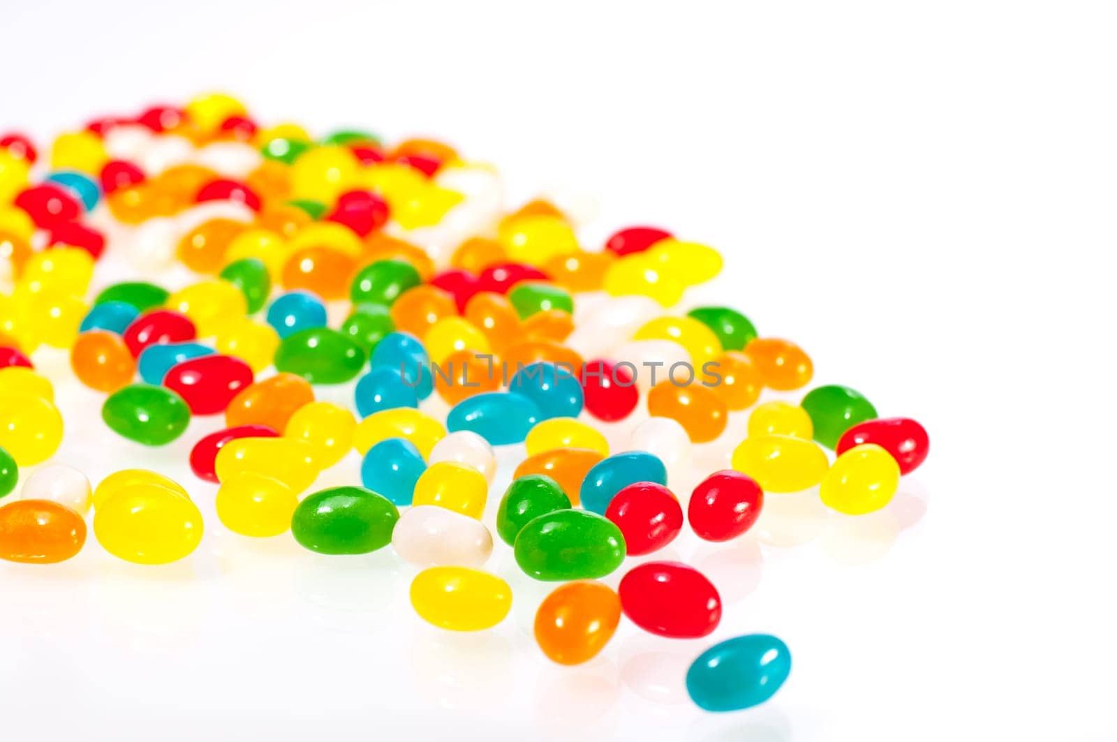 Jelly beans close up