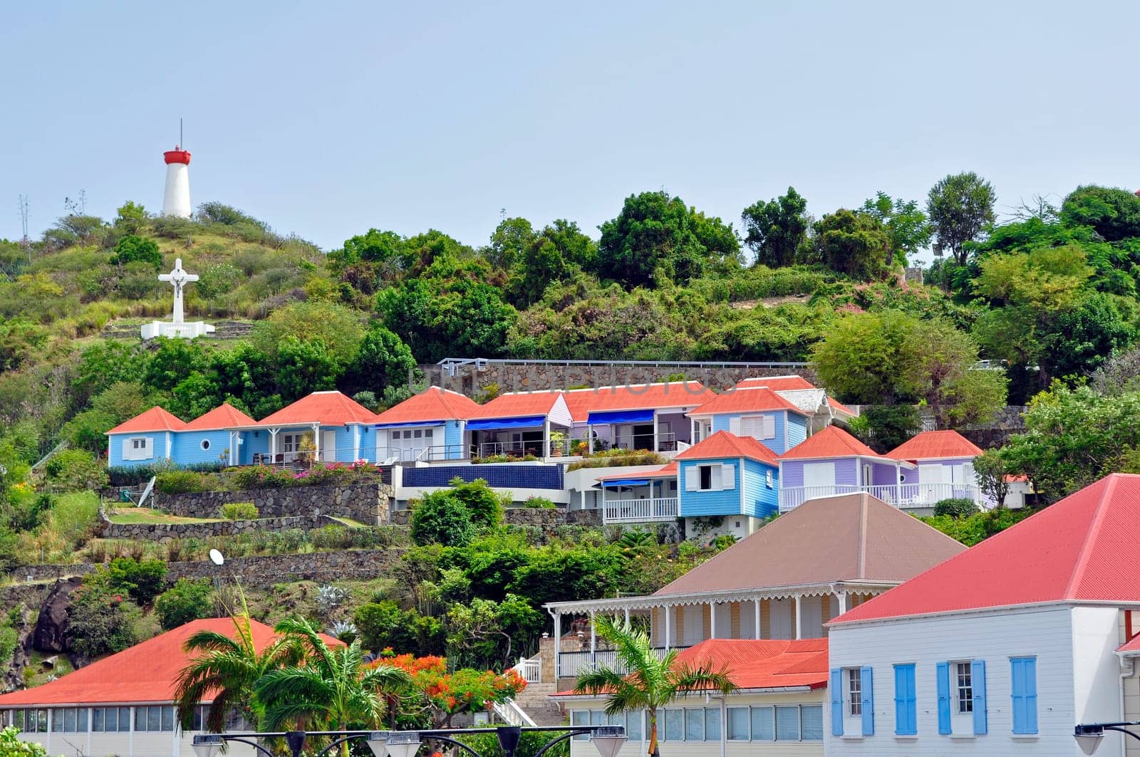 Gustavia, Saint Barthelemy, in the French Antilles.