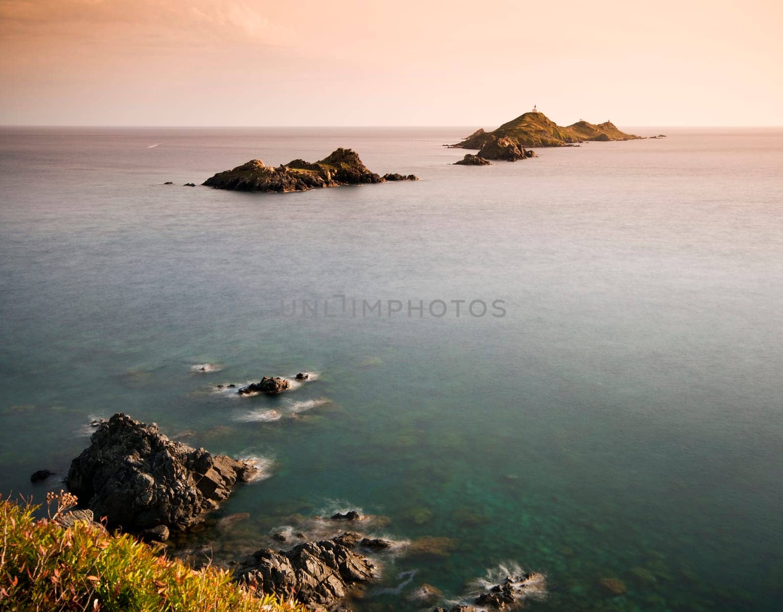 The sanguinaires islands in Corsica - France