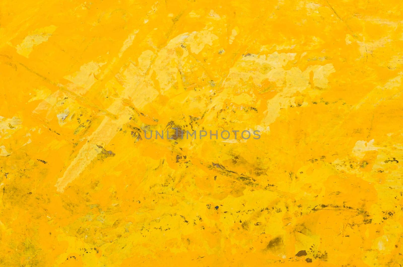 abstract yellow acrylic paints background
