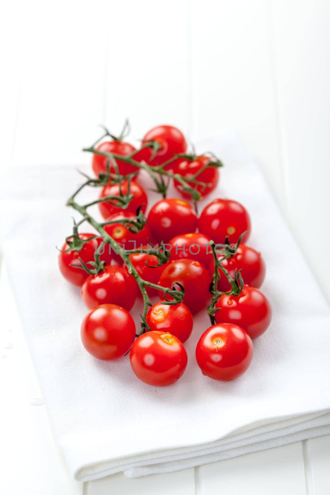 Fresh tomatoes on the table