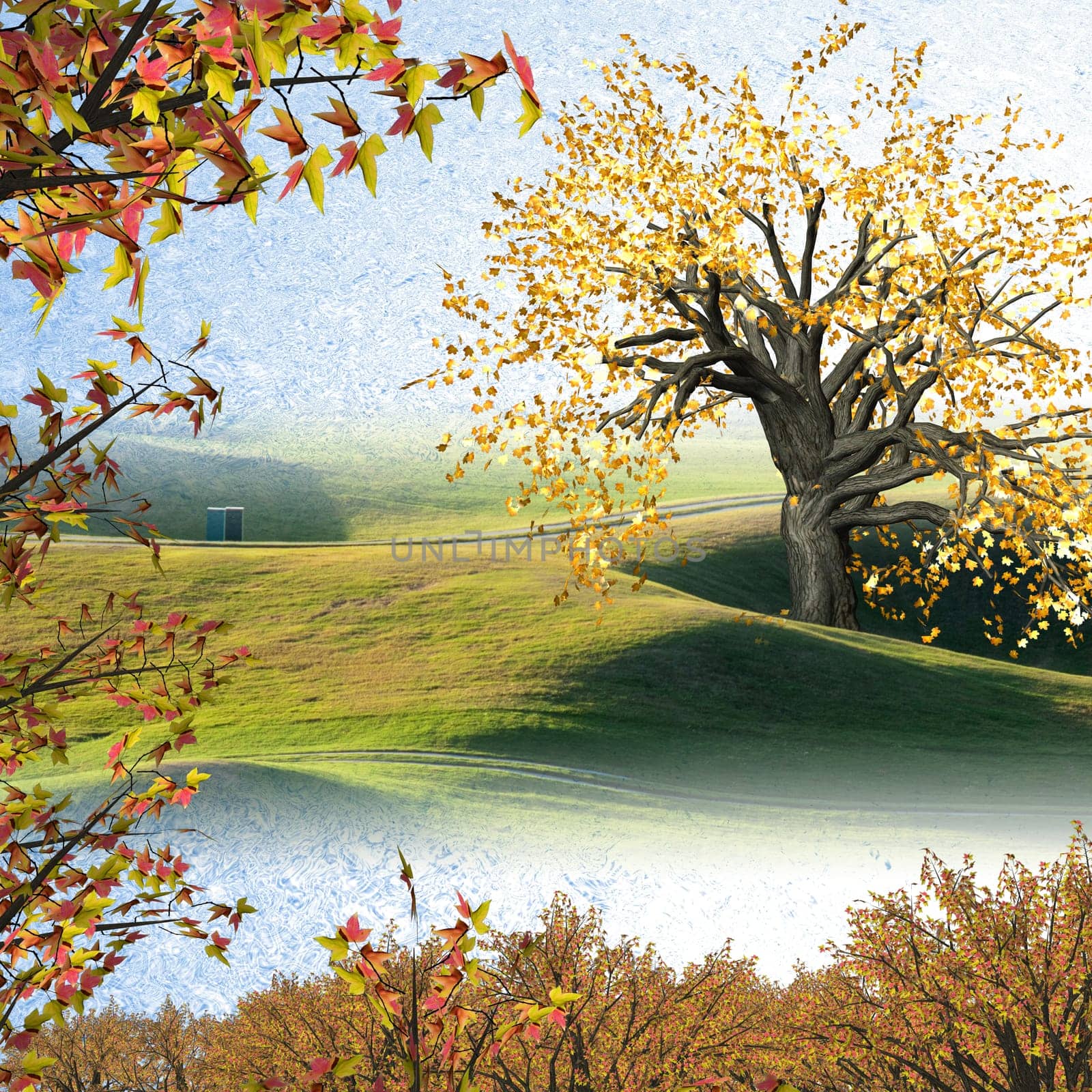 Beautiful Golf Course for adv or others purpose use