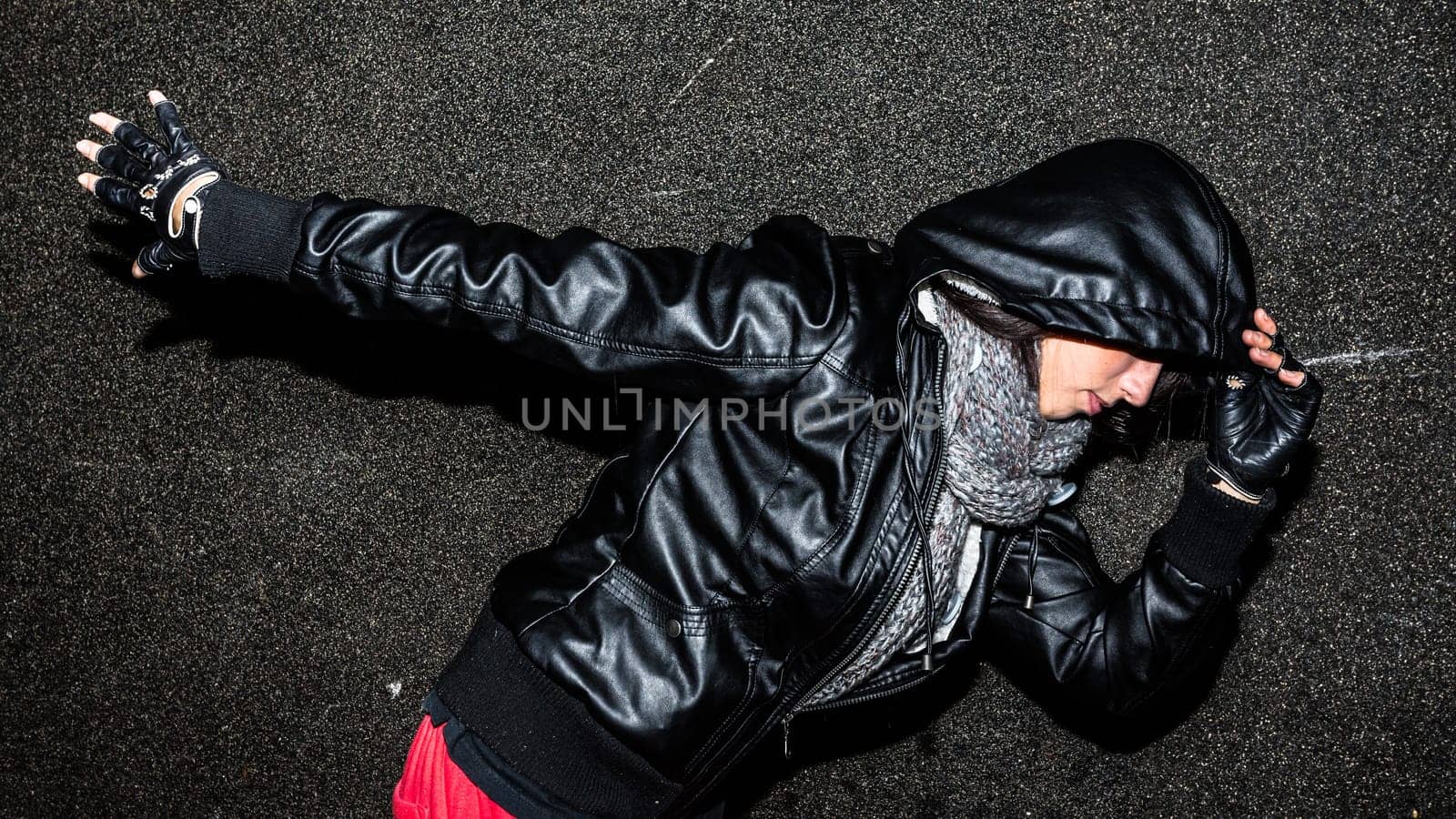 Hip Hop Dancer in Pose