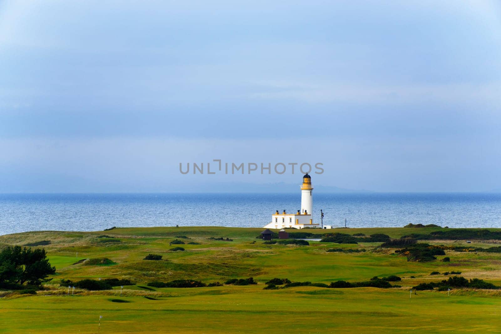 Tunberry lighthouse in Scotland, UK