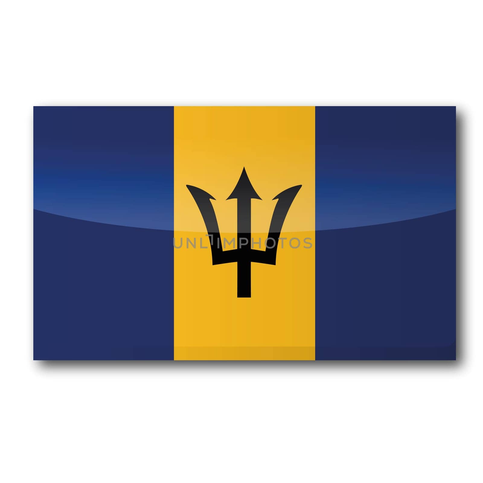 Flag Barbados