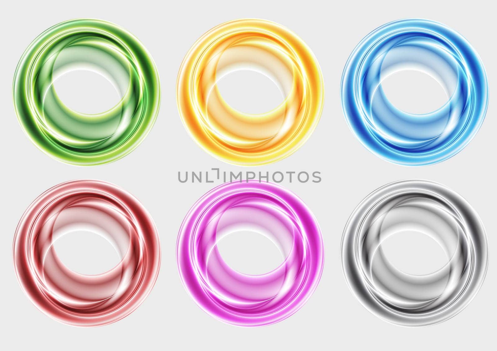 Abstract round shapes. Eps 10 vector