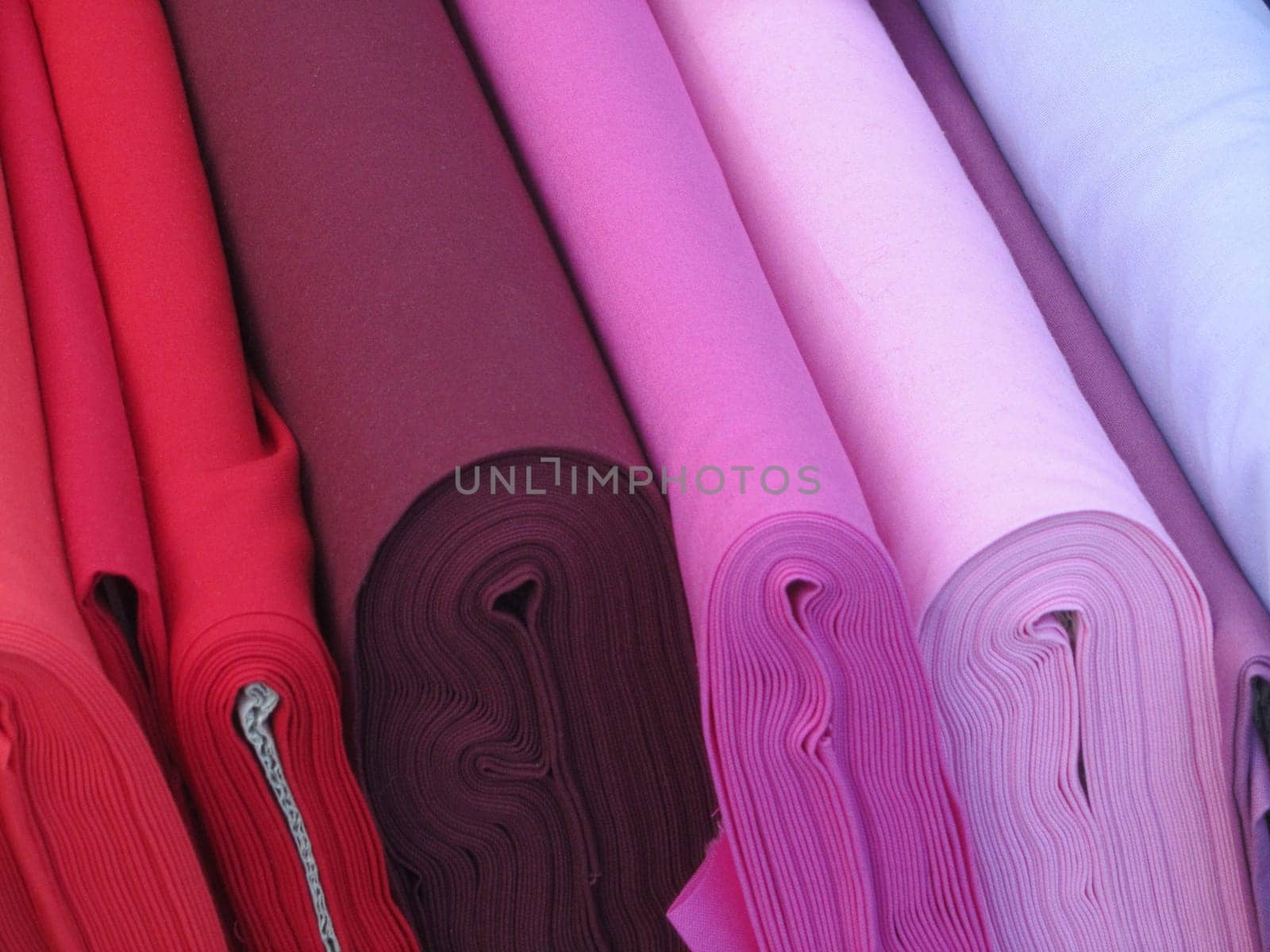red fabrics
