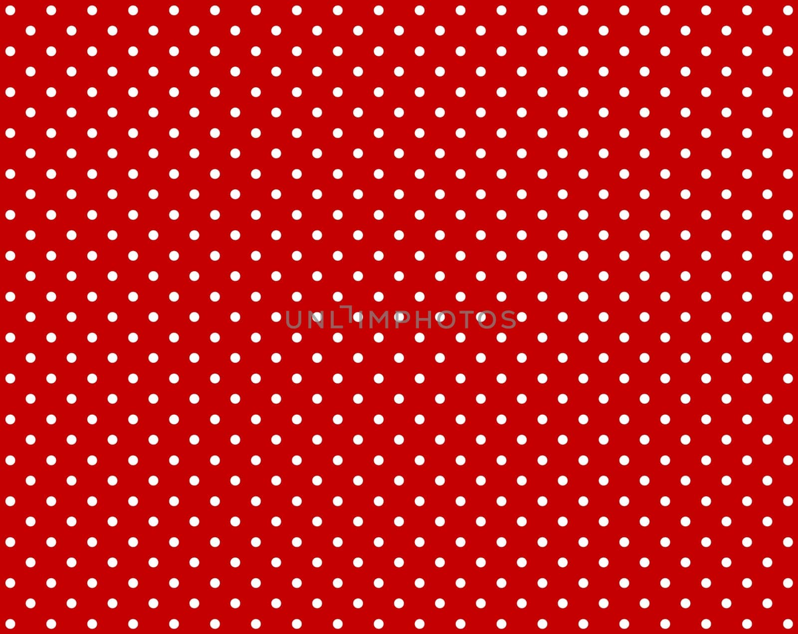 Red background with white dots
