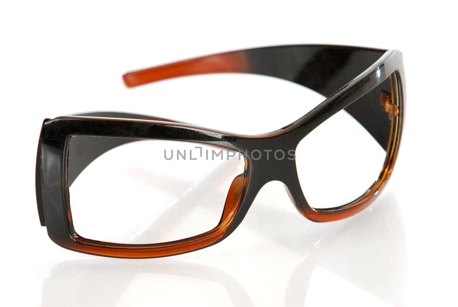 reading glasses isolated on white background