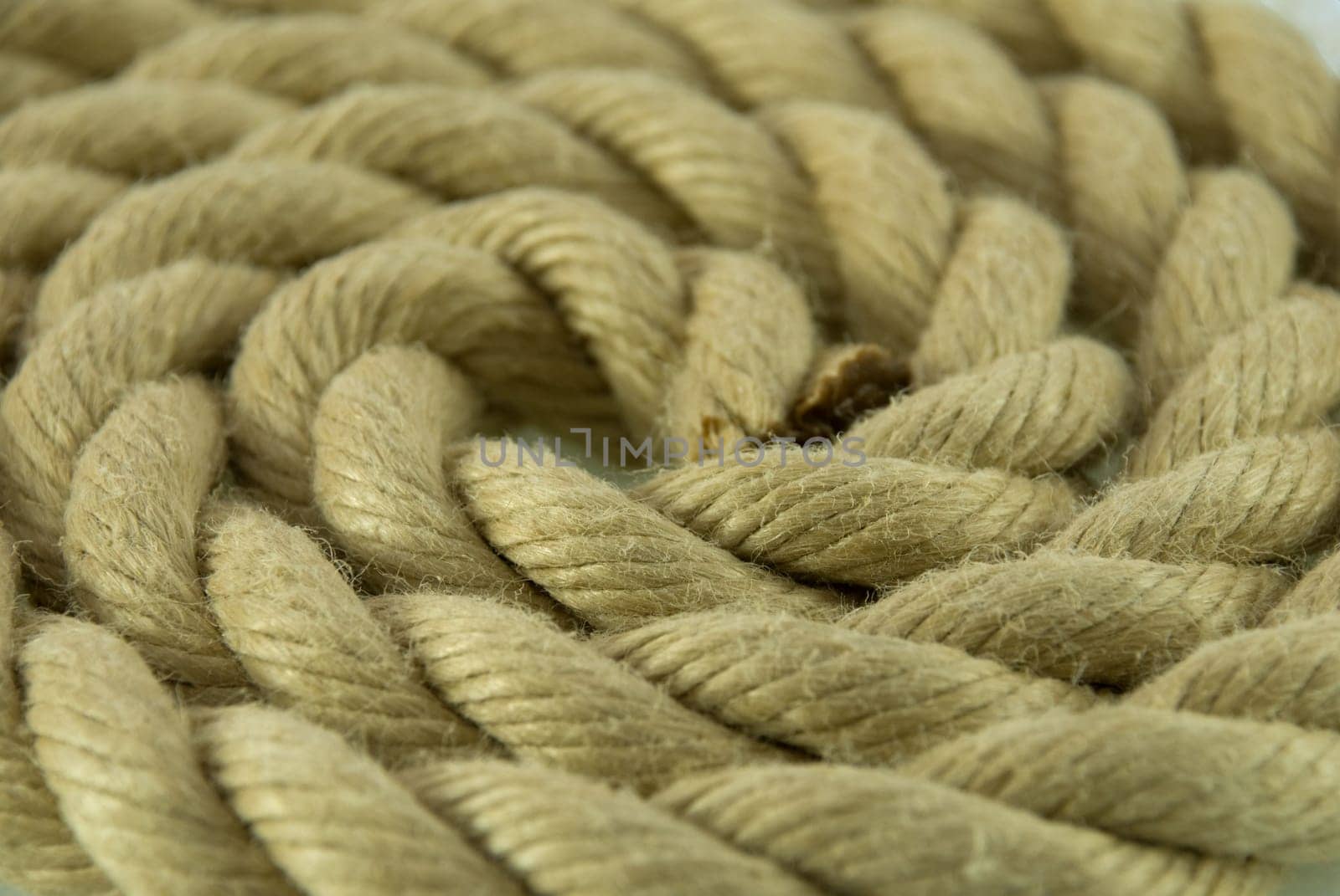 rope building a circle as background