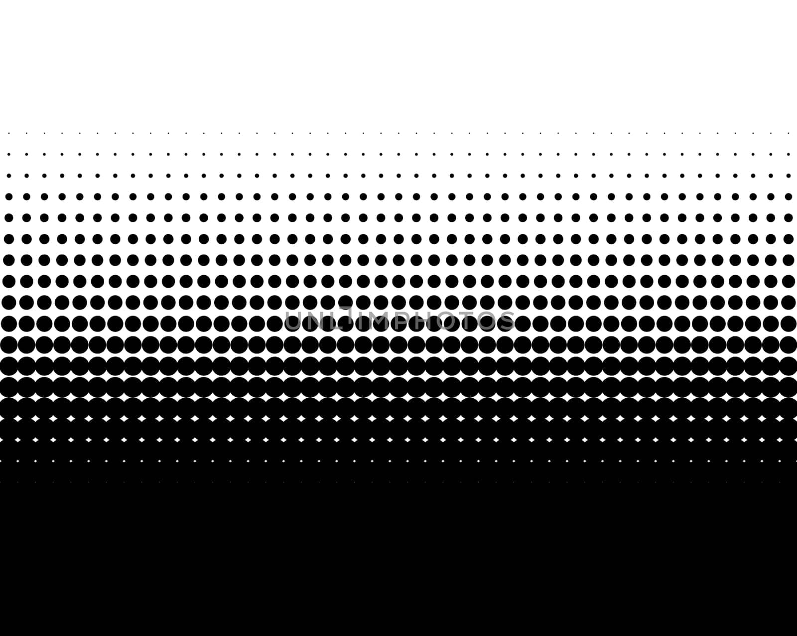 Background - Black dots and white space