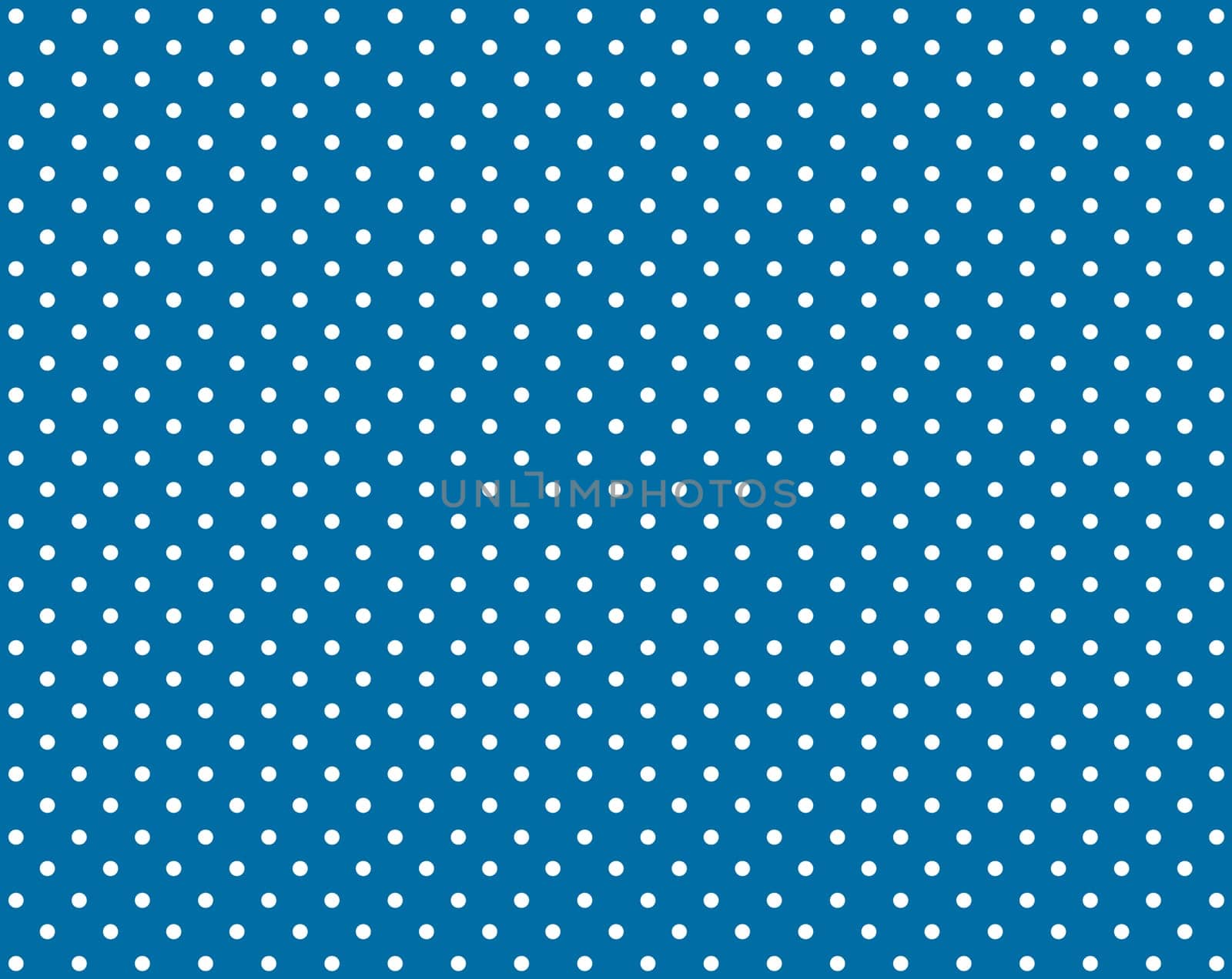 Blue background with white dots
